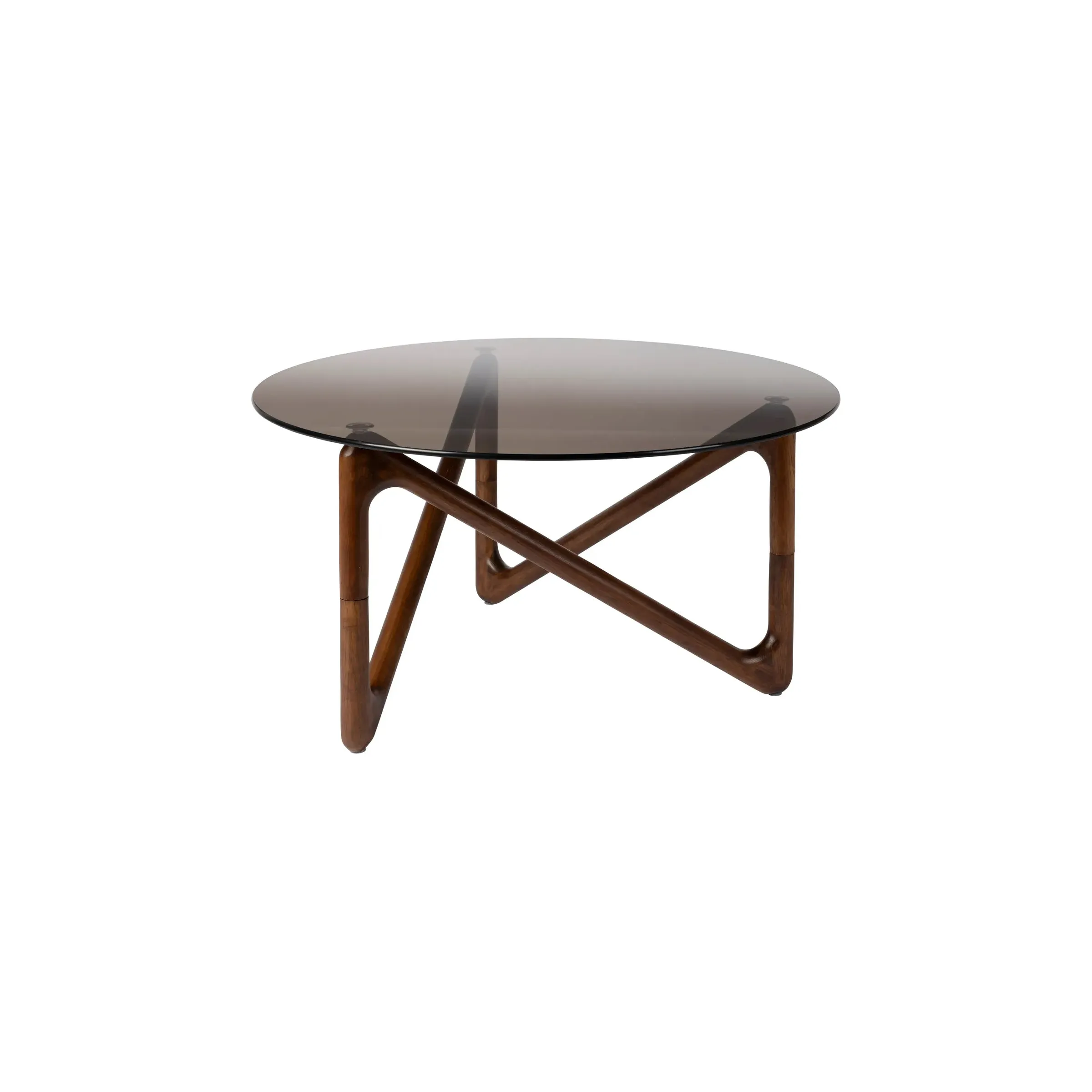 Naia Couchtisch Walnuss 80x80x40 cm