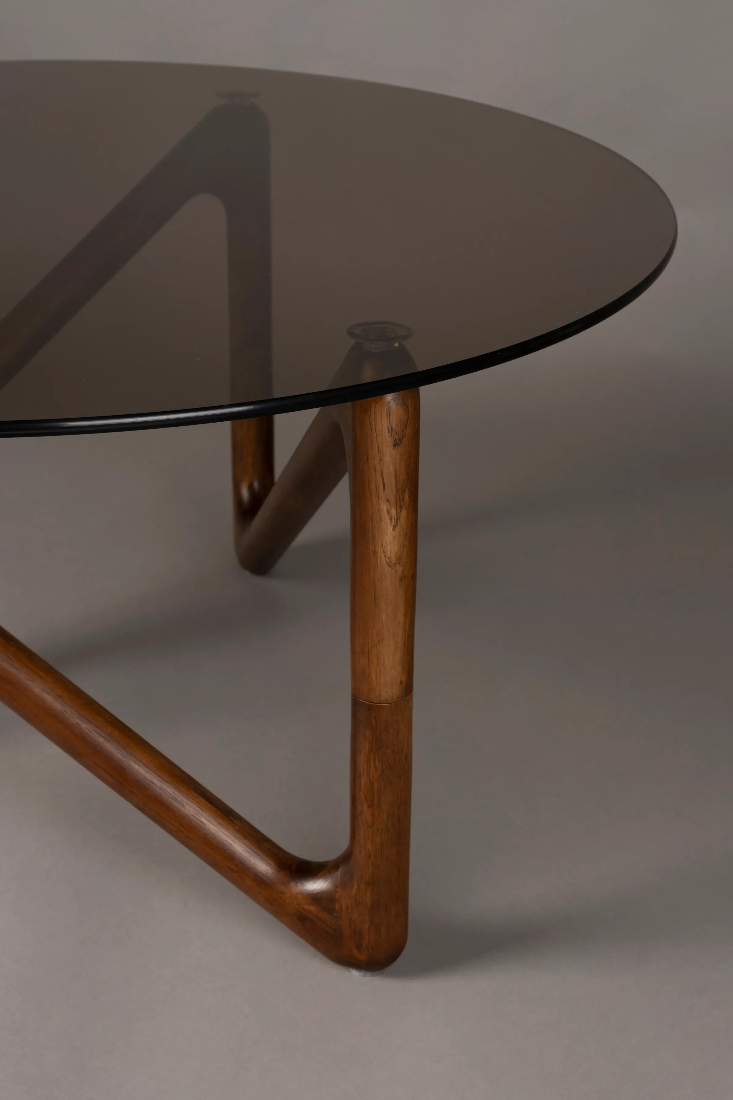 Naia Couchtisch Walnuss 80x80x40 cm - Image 5