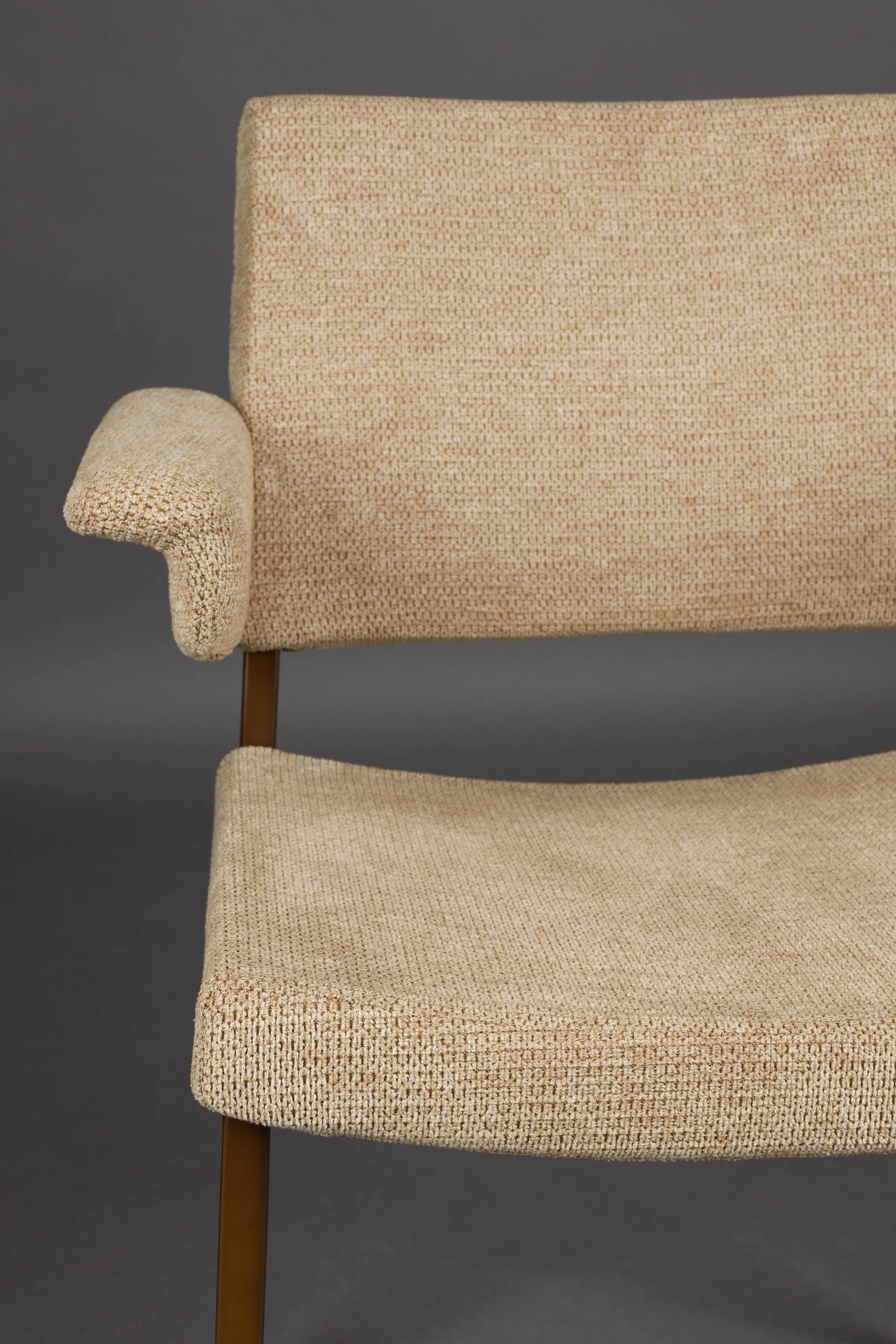 Stuhl Portland mit Armlehne Beige - Image 2