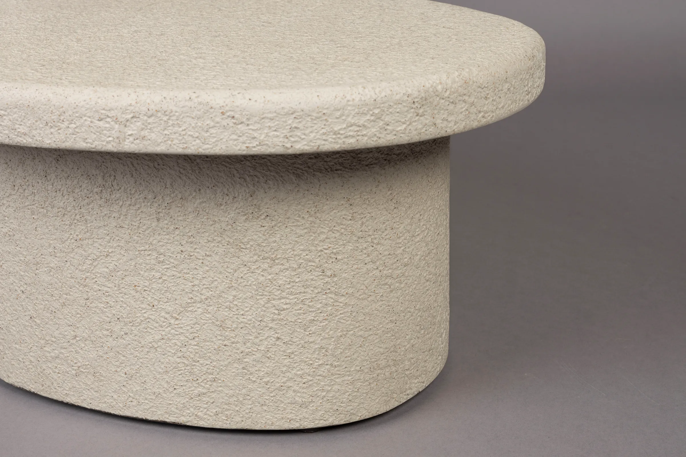 Veda Couchtisch Beige 74x49x28cm - Image 4