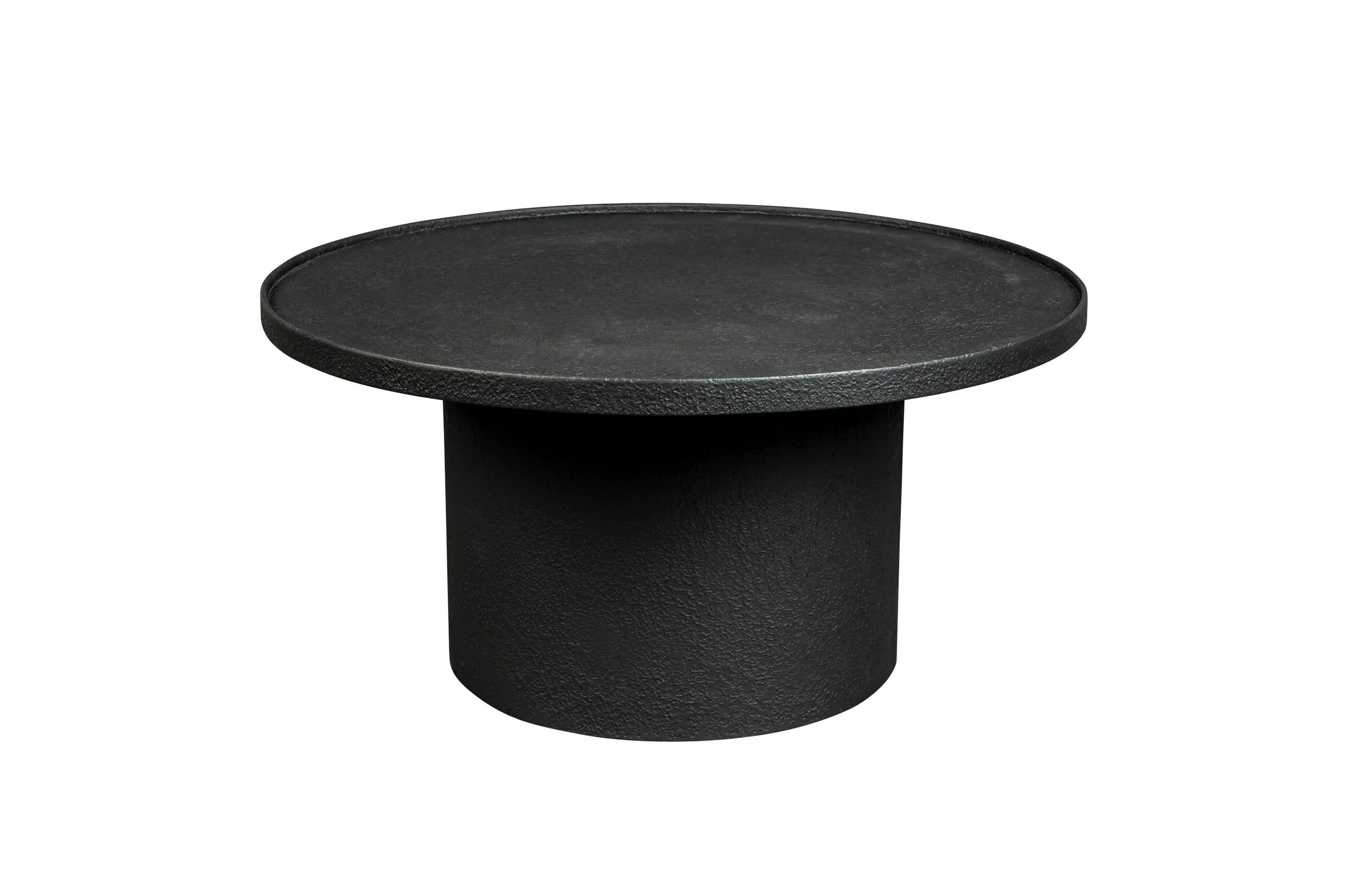 Winston Couchtisch Schwarz Rund 70x70x35 cm