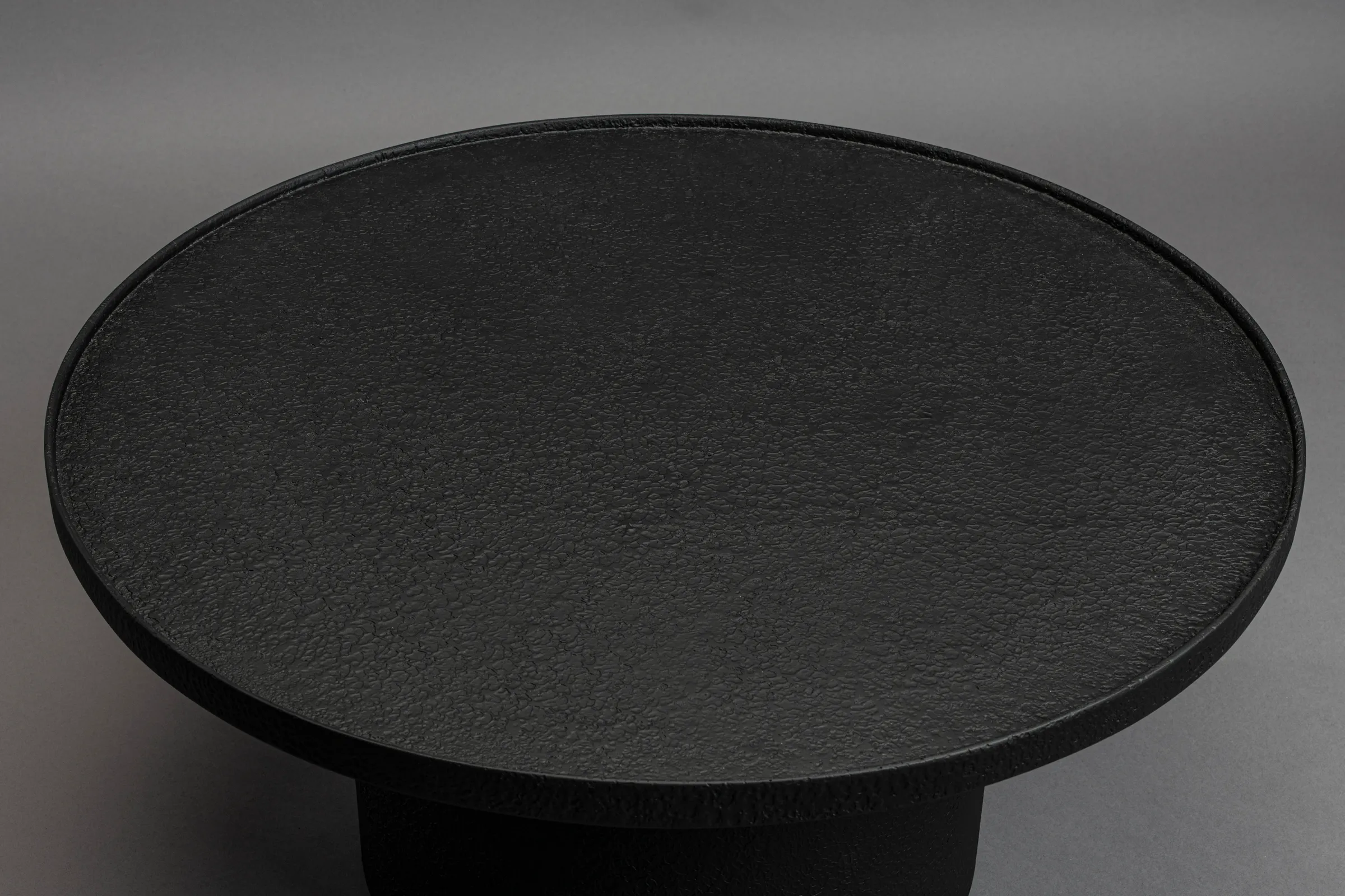 Winston Couchtisch Schwarz Rund 70x70x35 cm - Image 4