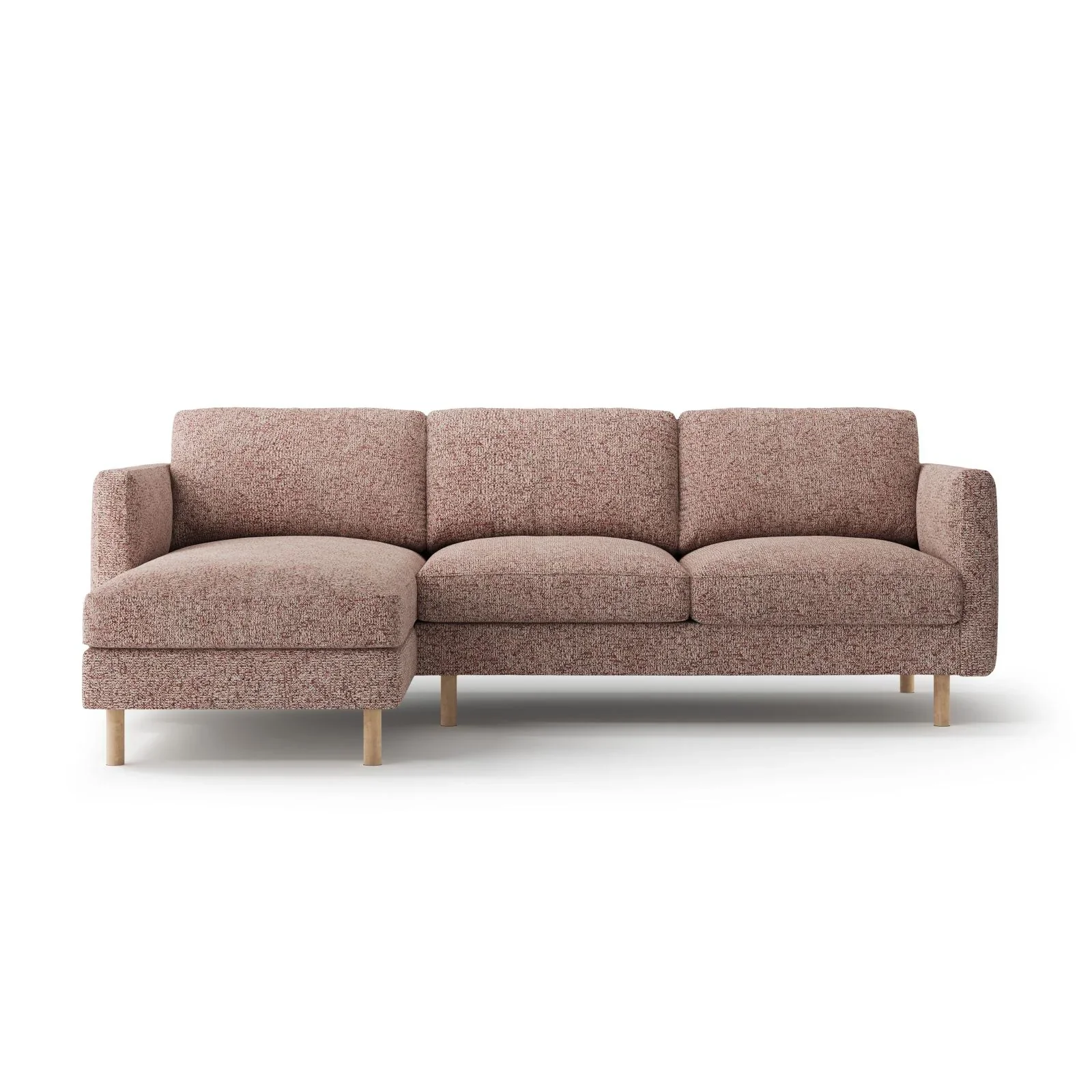 Eden 3-Sitzer Ecksofa, Linke Seite, aus Strukturstoff, 250x150 cm - Image 11
