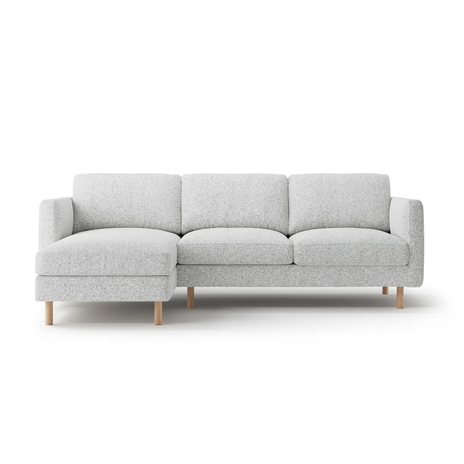 Eden 3-Sitzer Ecksofa, Linke Seite, aus Strukturstoff, 250x150 cm - Image 16