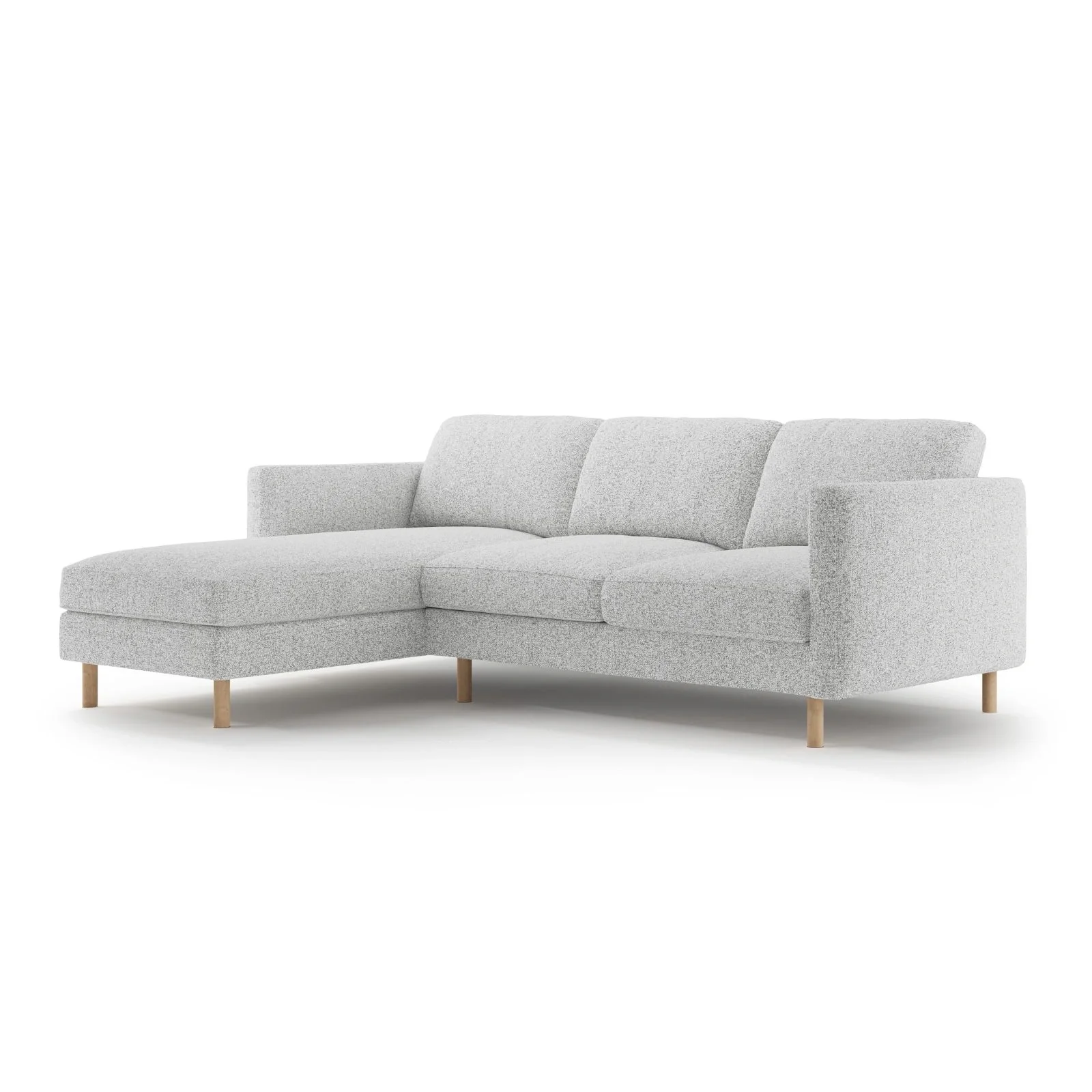 Eden 3-Sitzer Ecksofa, Linke Seite, aus Strukturstoff, 250x150 cm - Image 18