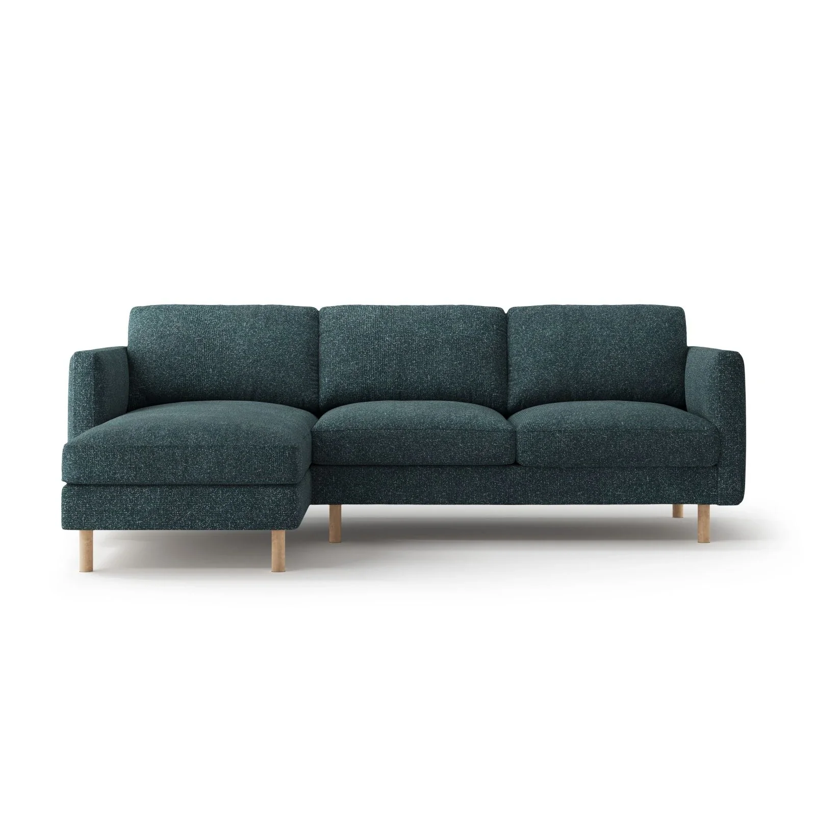 Eden 3-Sitzer Ecksofa, Linke Seite, aus Strukturstoff, 250x150 cm - Image 21