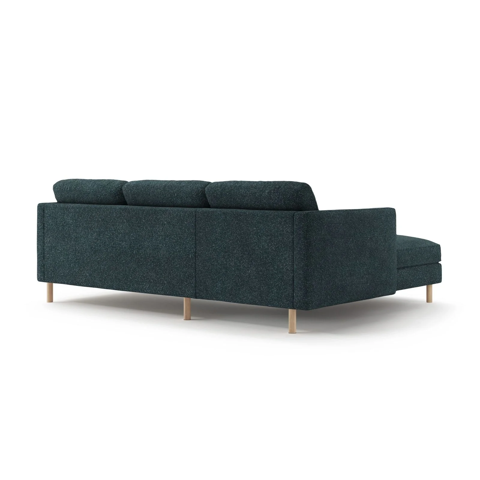 Eden 3-Sitzer Ecksofa, Linke Seite, aus Strukturstoff, 250x150 cm - Image 24