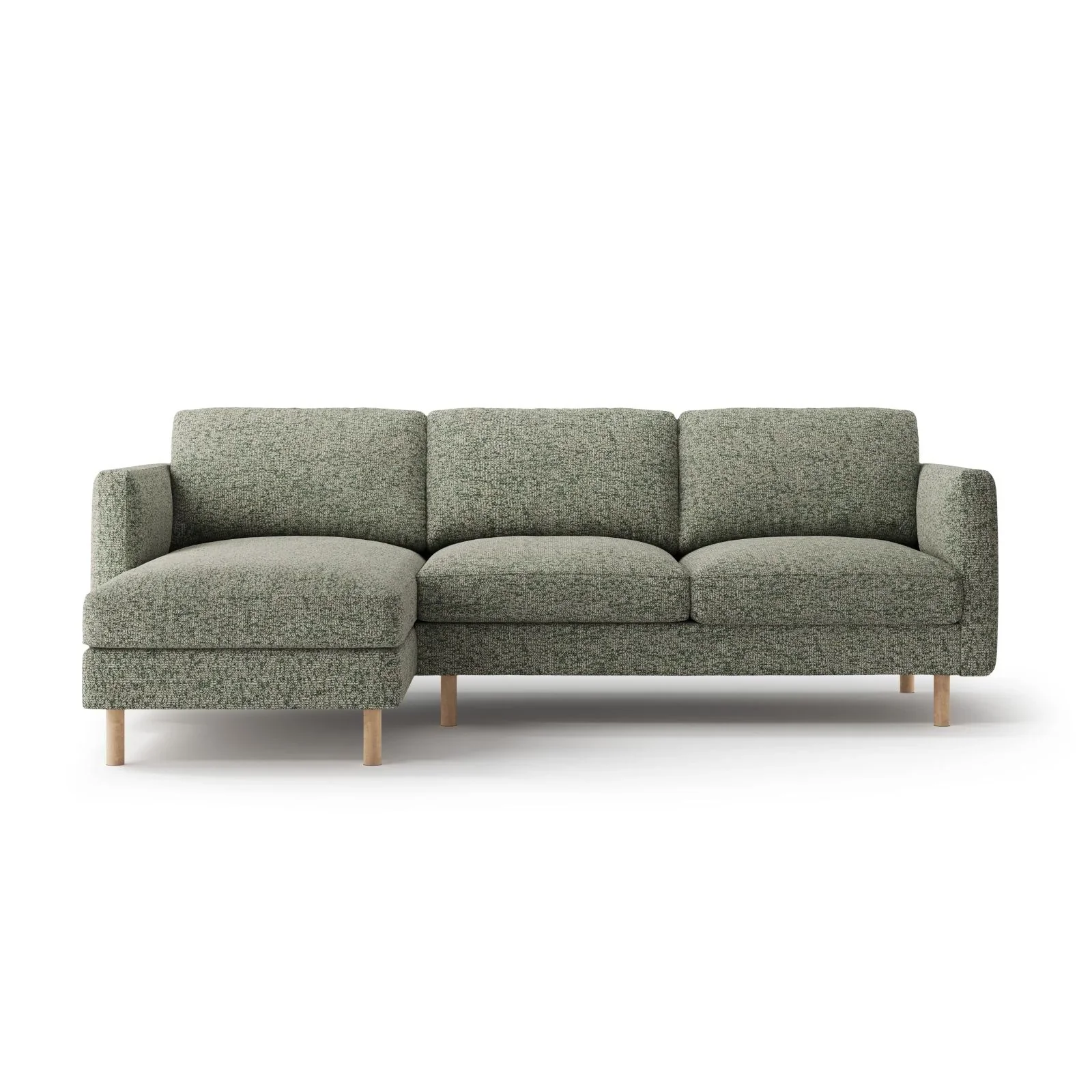 Eden 3-Sitzer Ecksofa, Linke Seite, aus Strukturstoff, 250x150 cm - Image 6
