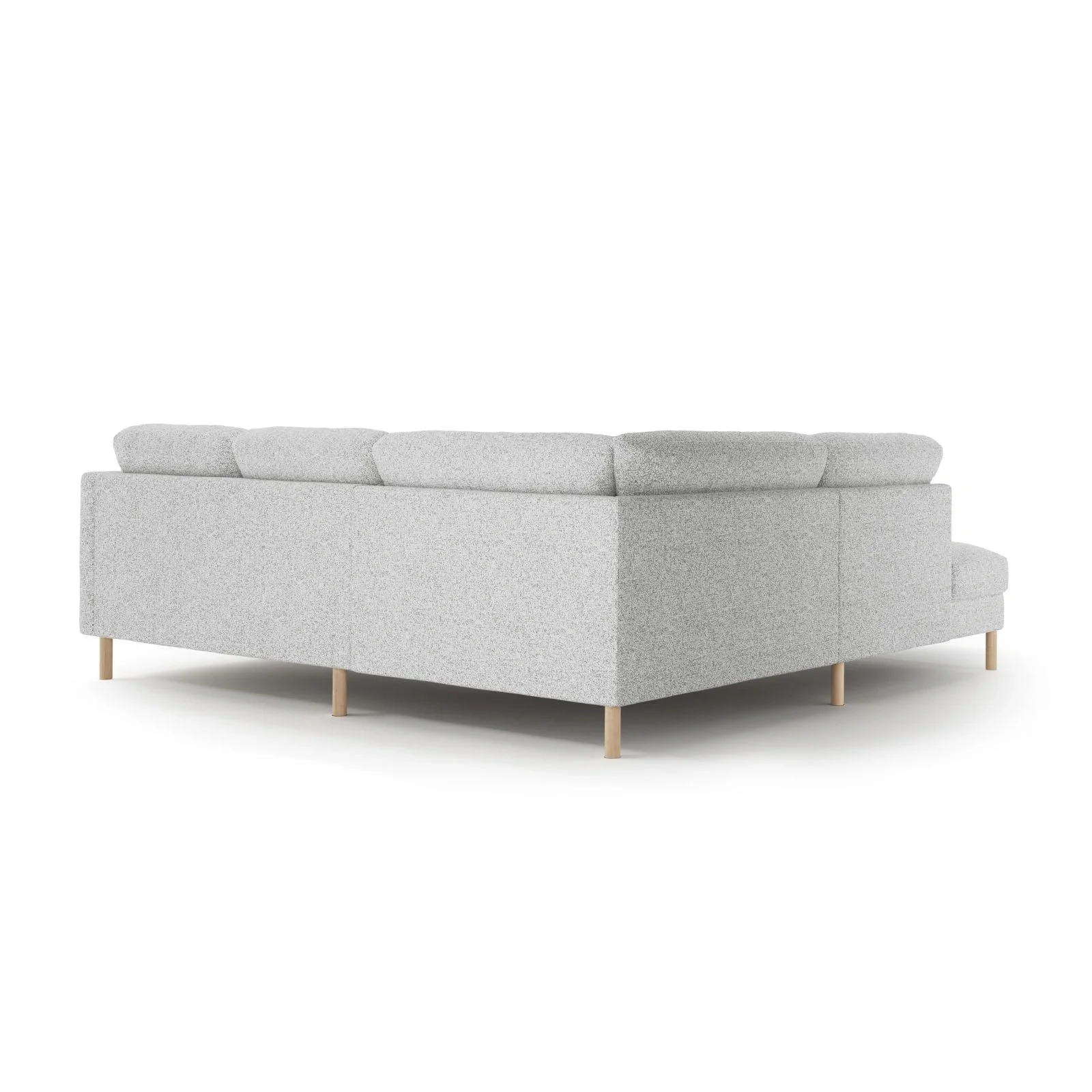 Eden 4-Sitzer Ecksofa, Linke Seite, aus Strukturstoff, 267x234 cm - Image 19