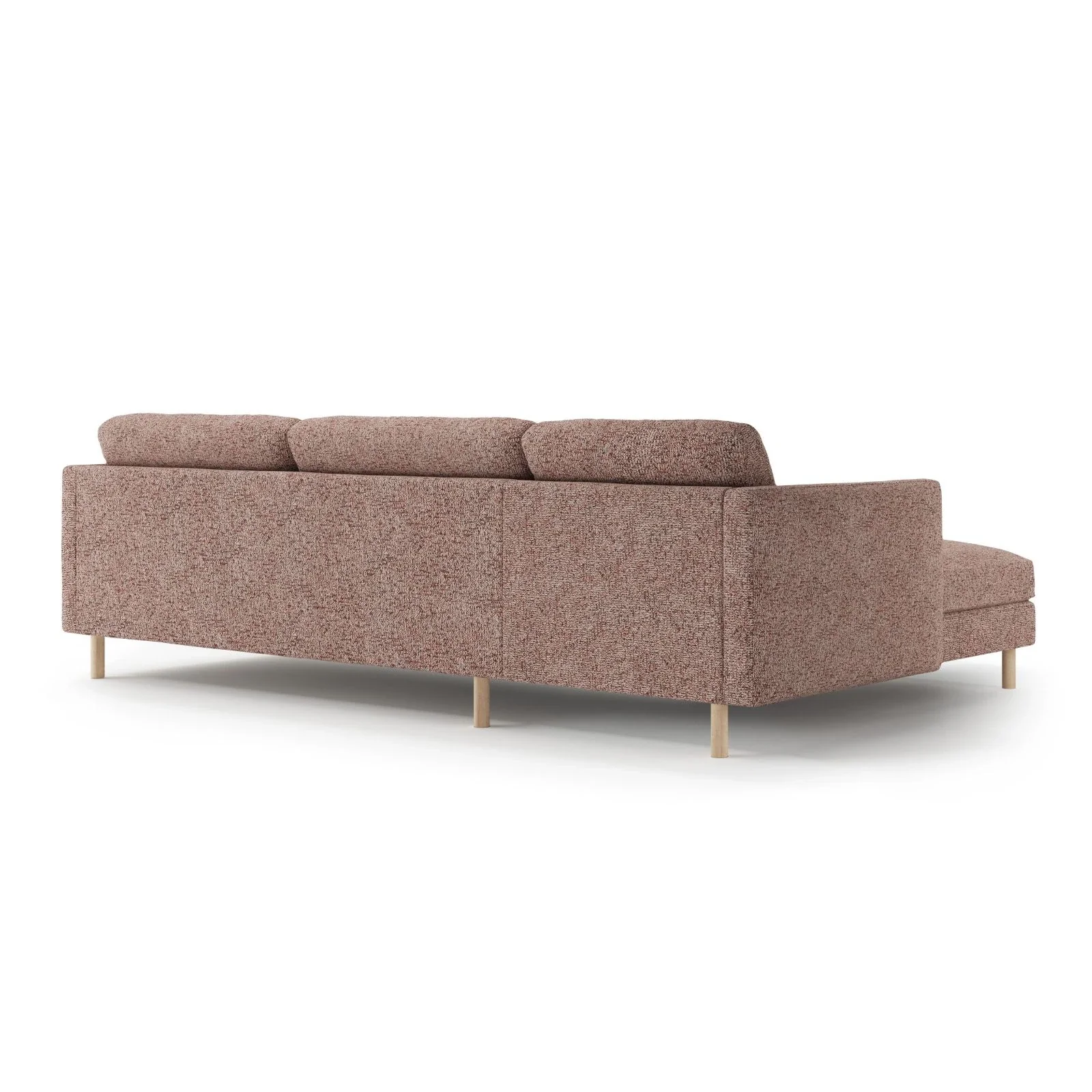 Eden 4-Sitzer Ecksofa, Linke Seite, aus Strukturstoff, 286x150 cm - Image 14