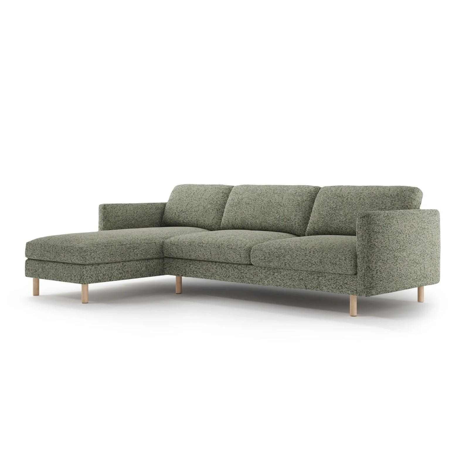Eden 4-Sitzer Ecksofa, Linke Seite, aus Strukturstoff, 286x150 cm - Image 8