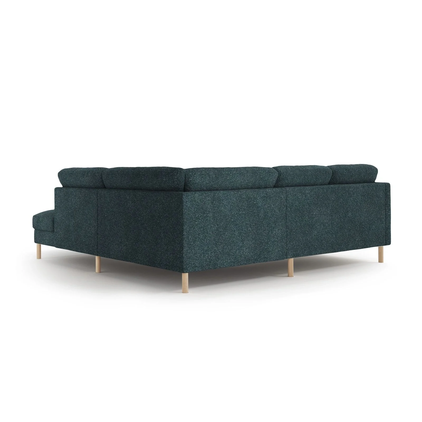 Eden 4-Sitzer Ecksofa, Rechte Seite, aus Strukturstoff, 267x234 cm - Image 23