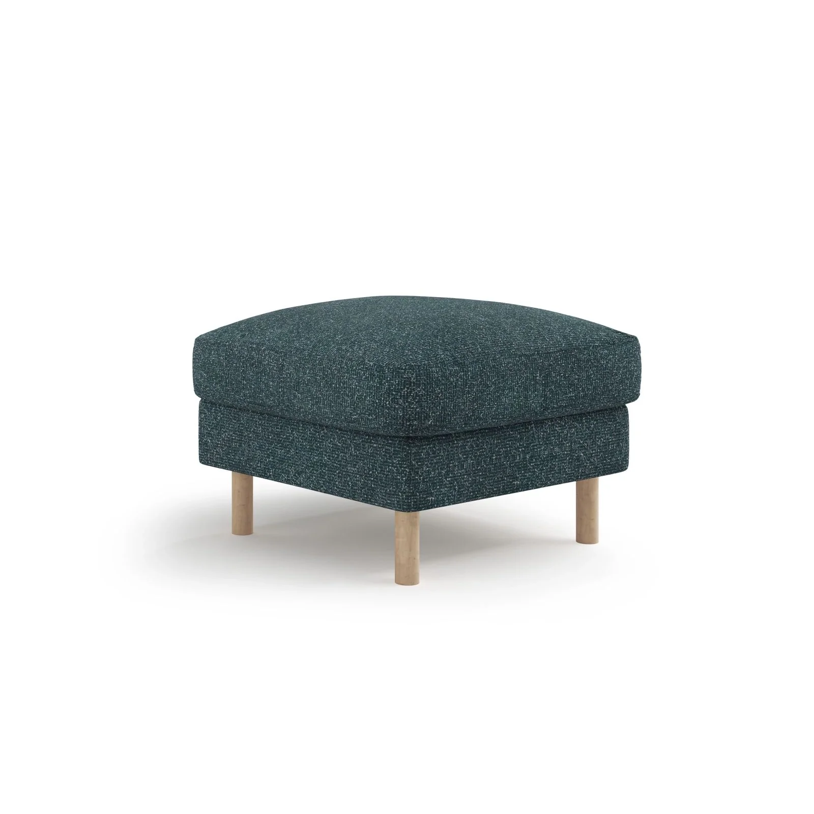 Eden Pouf aus Strukturstoff, 64x64 cm - Image 19