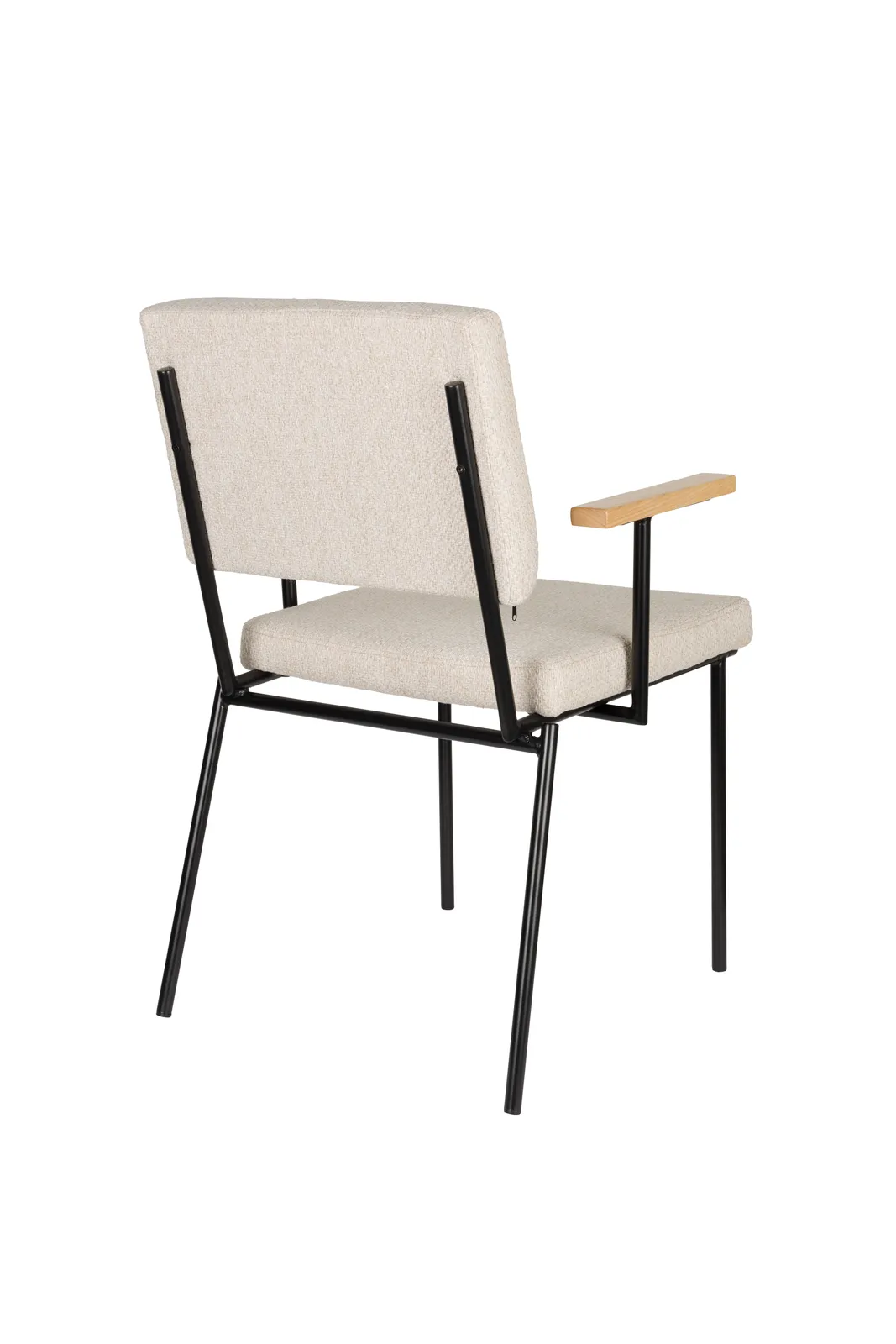 Essstuhl Fellow in Off-White, 57.5×60×85 cm - Image 11