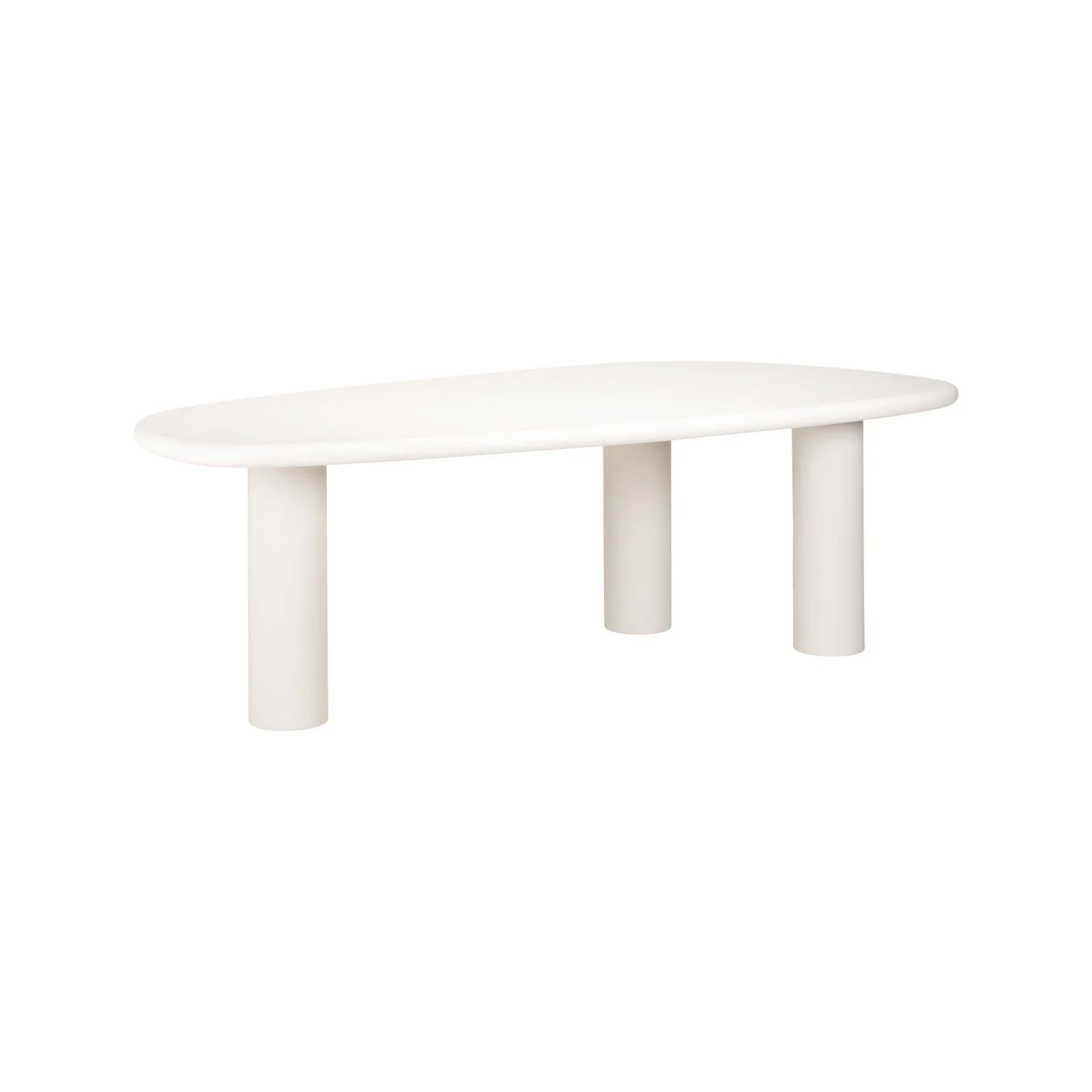 Esstisch Bloomstone in weiß, 235x120x76 cm - Image 4