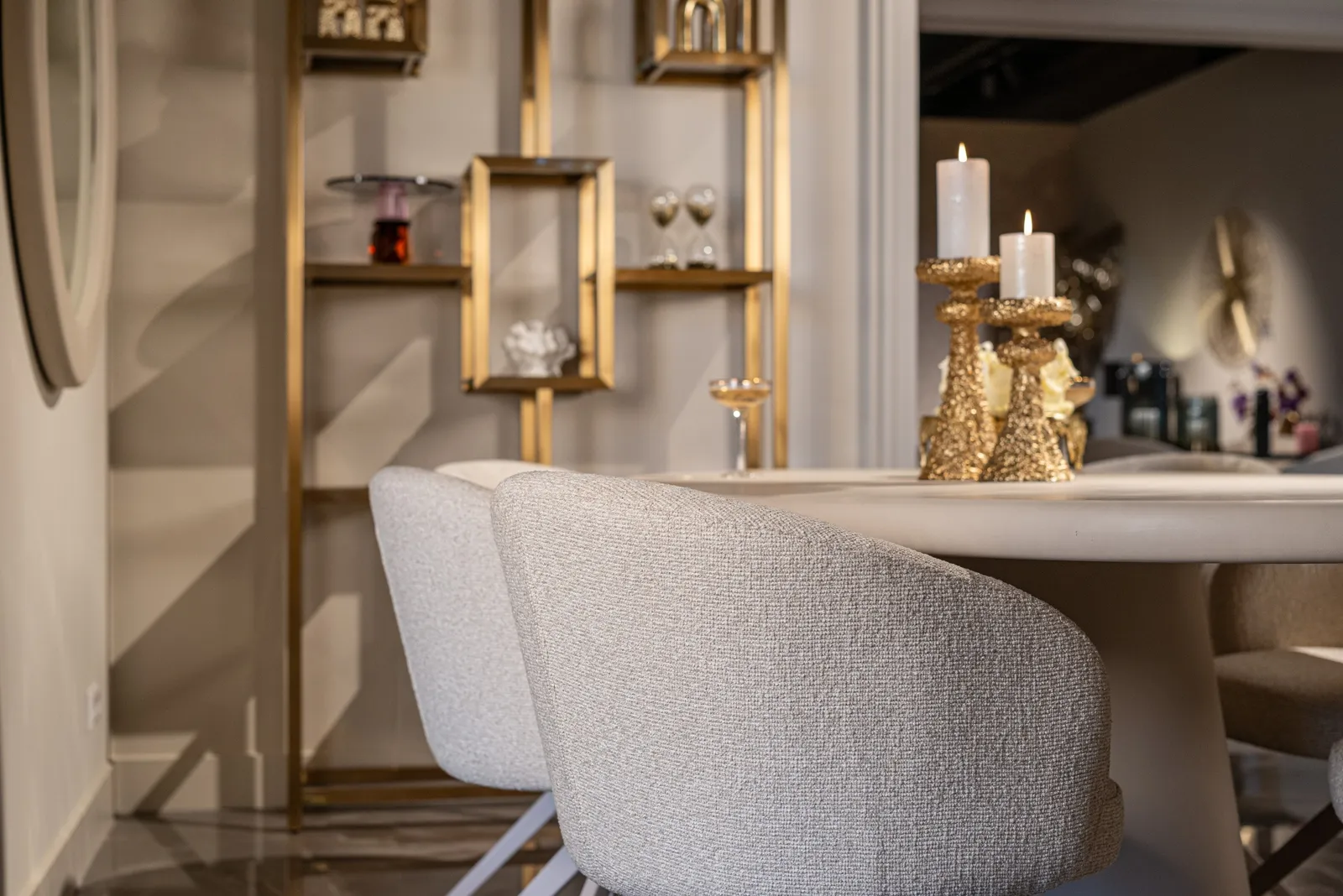 Esstisch Clayton in beige, 220x115x76 cm - Image 5
