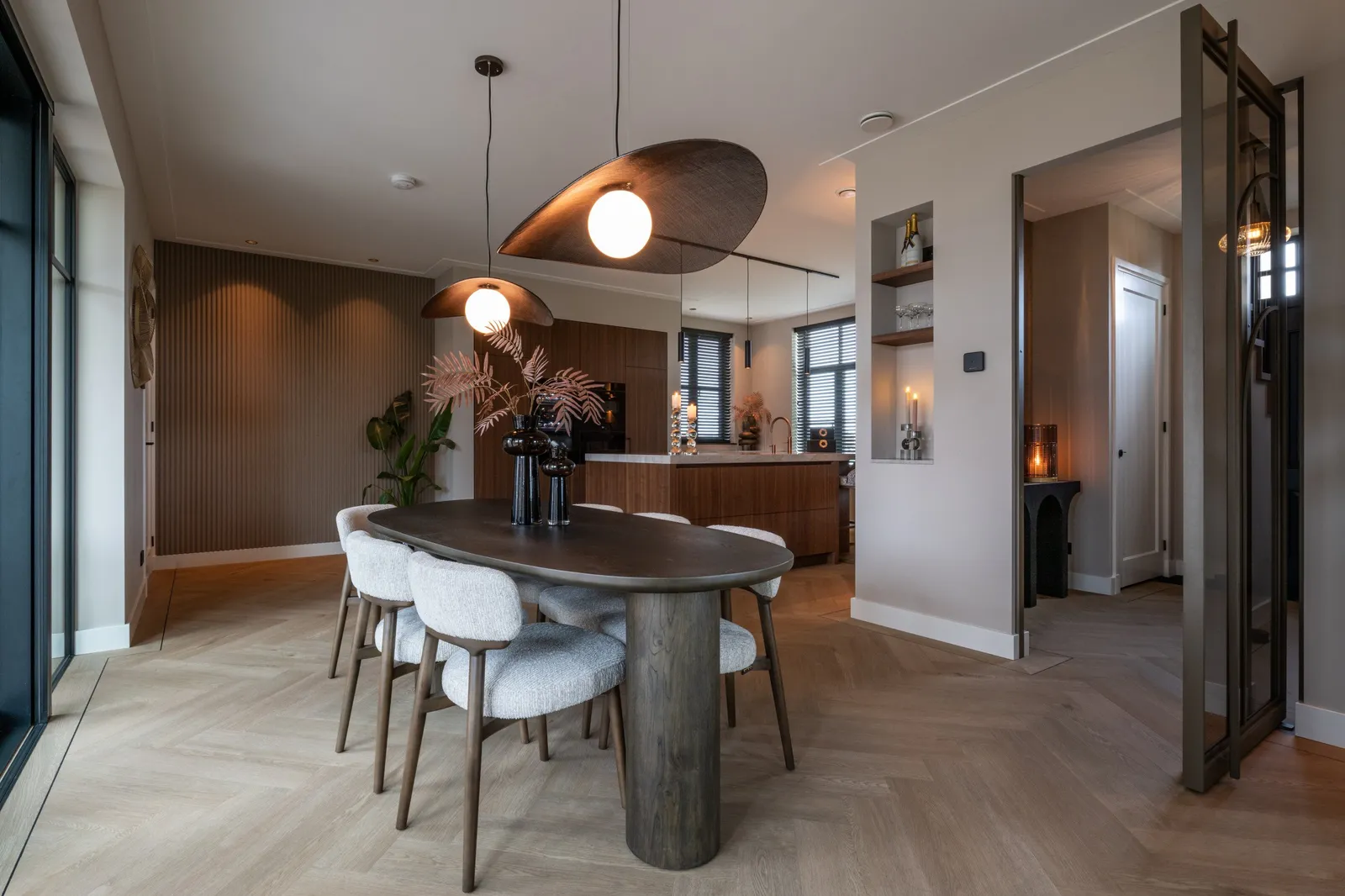 Esstisch Ellington aus Eichenfurnier in braun, 230x100x76 cm - Image 4