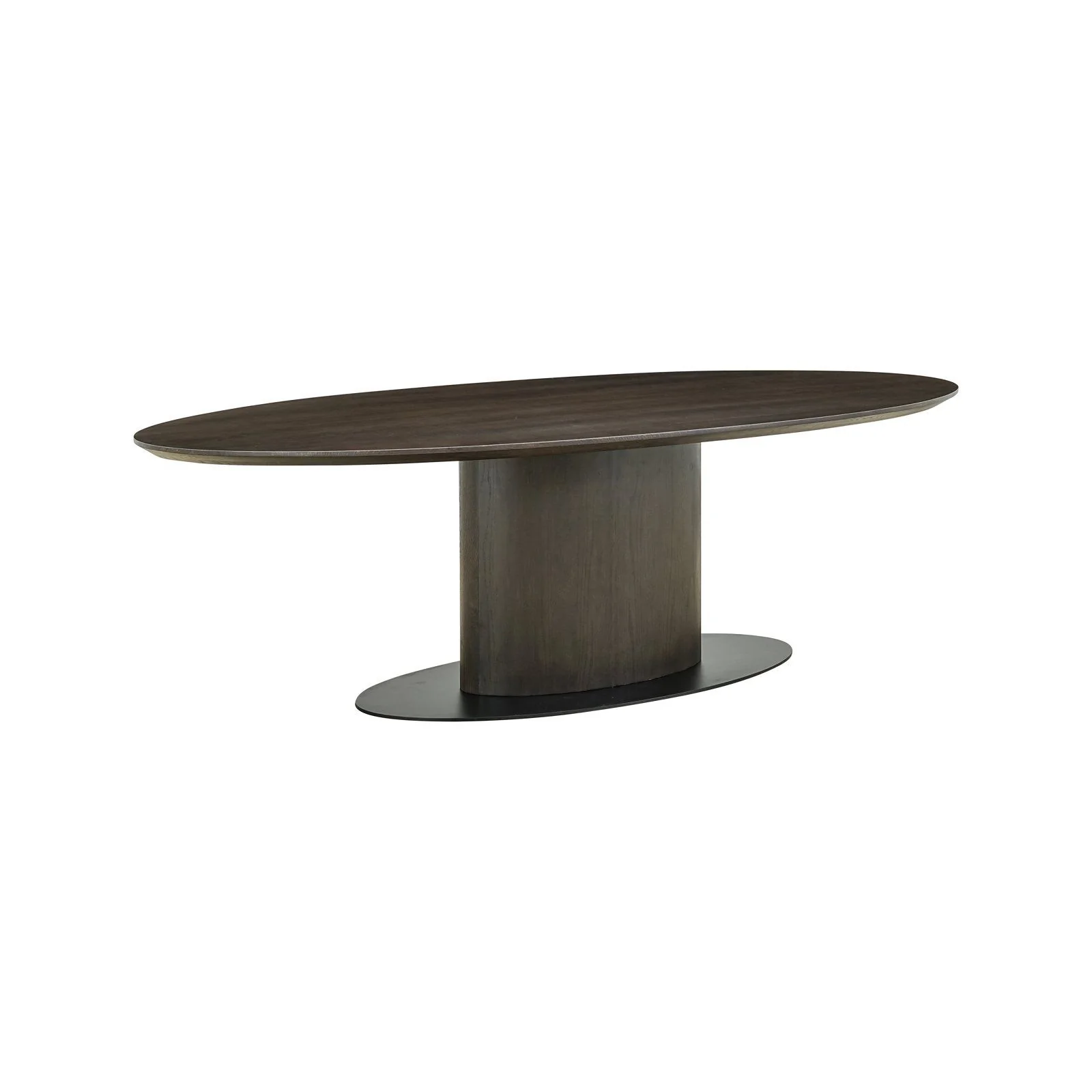 Esstisch Gordon aus Eichenfurnier in braun, 300x115x76 cm - Image 3