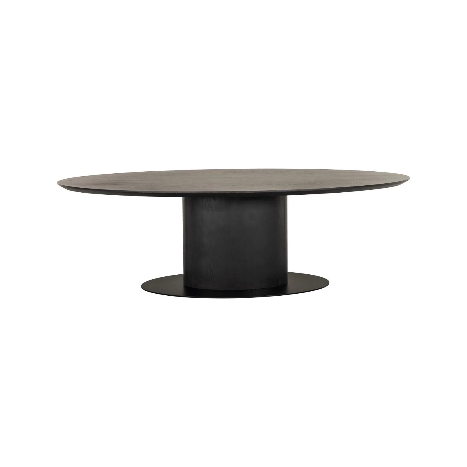 Esstisch Gordon aus Eichenfurnier in dark coffee, 210x105x76 cm