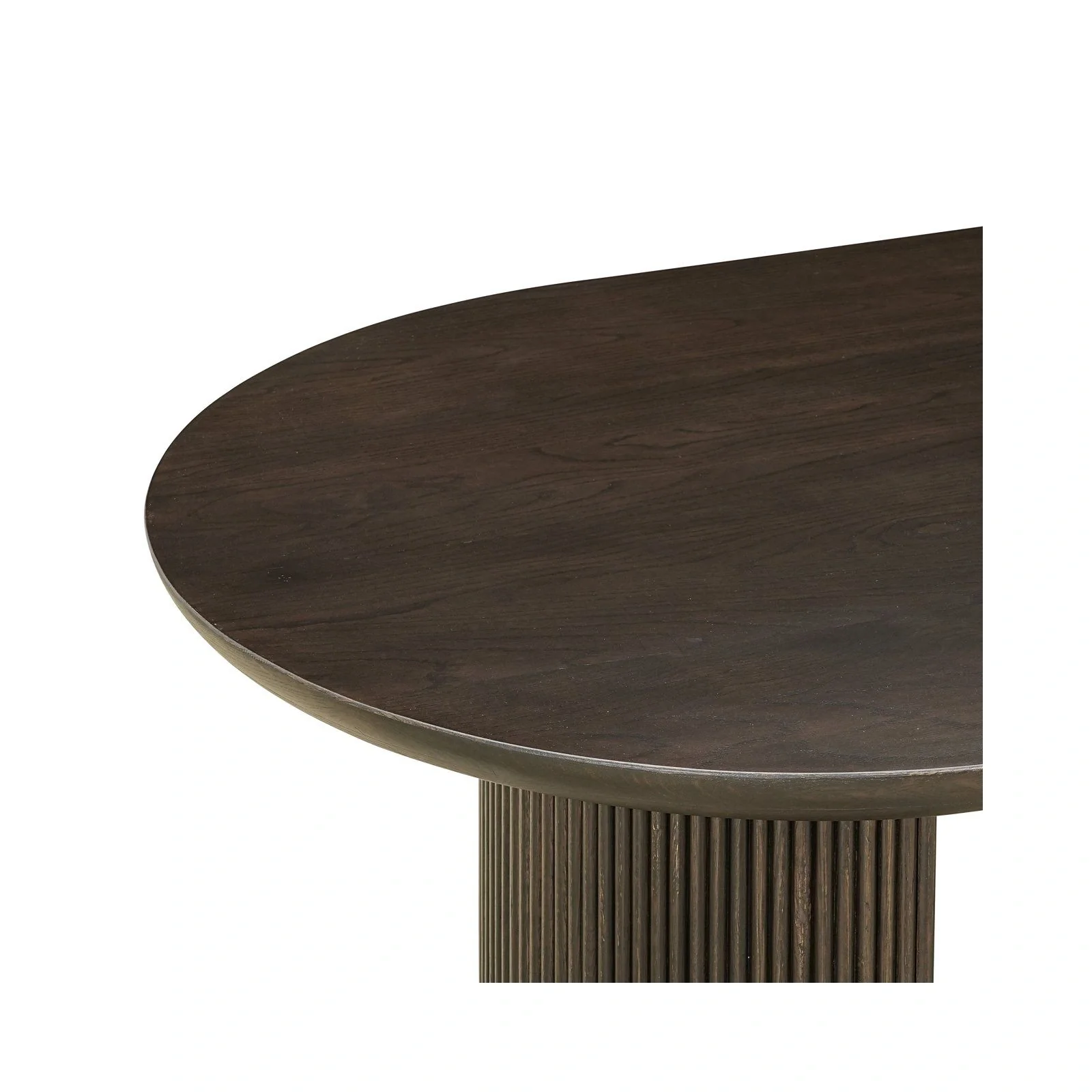 Esstisch Kingston aus Eichenfurnier in dark coffee, 280x100x76 cm - Image 4