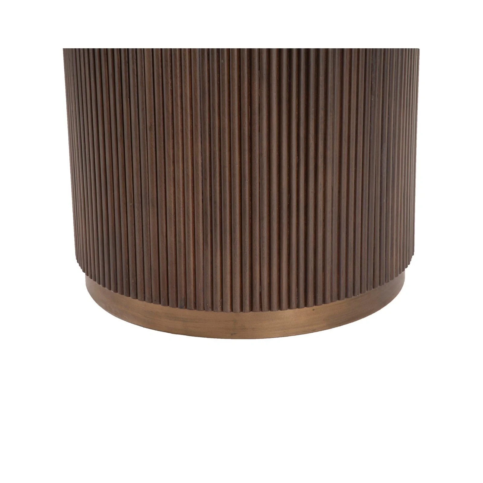 Esstisch Mayfield aus Marmor in weiß/braun, 140x140x76 cm - Image 2
