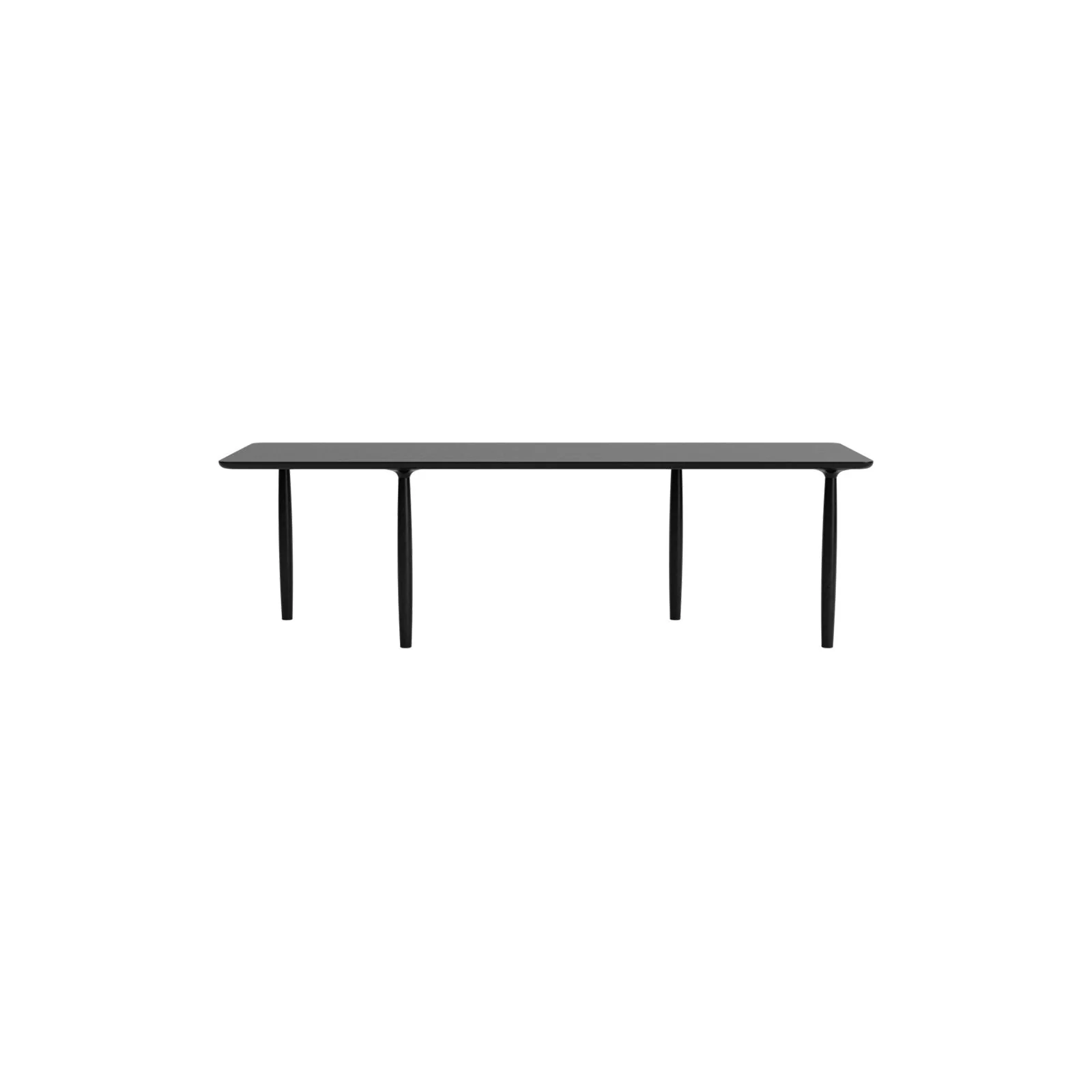 Esstisch Oku aus Eichenfurnier und Massivholz Eiche, 250×95×74 cm