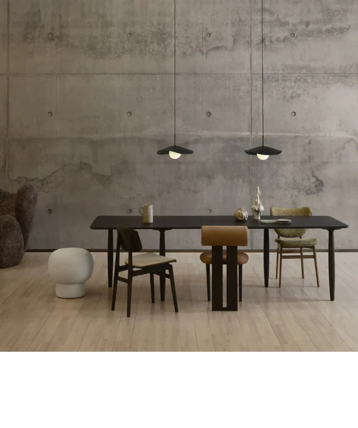 Esstisch Oku aus Eichenfurnier und Massivholz Eiche, 250×95×74 cm - Image 5