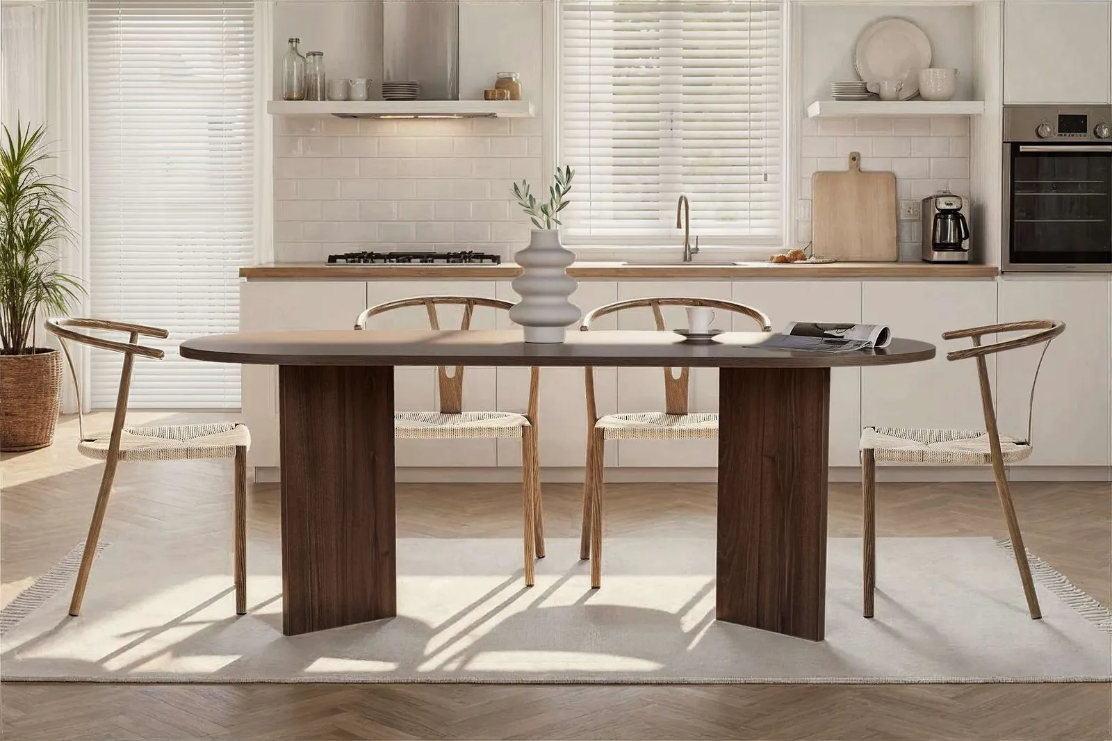 Esstisch Sabella aus Holz, 200×90×75 cm - Image 13