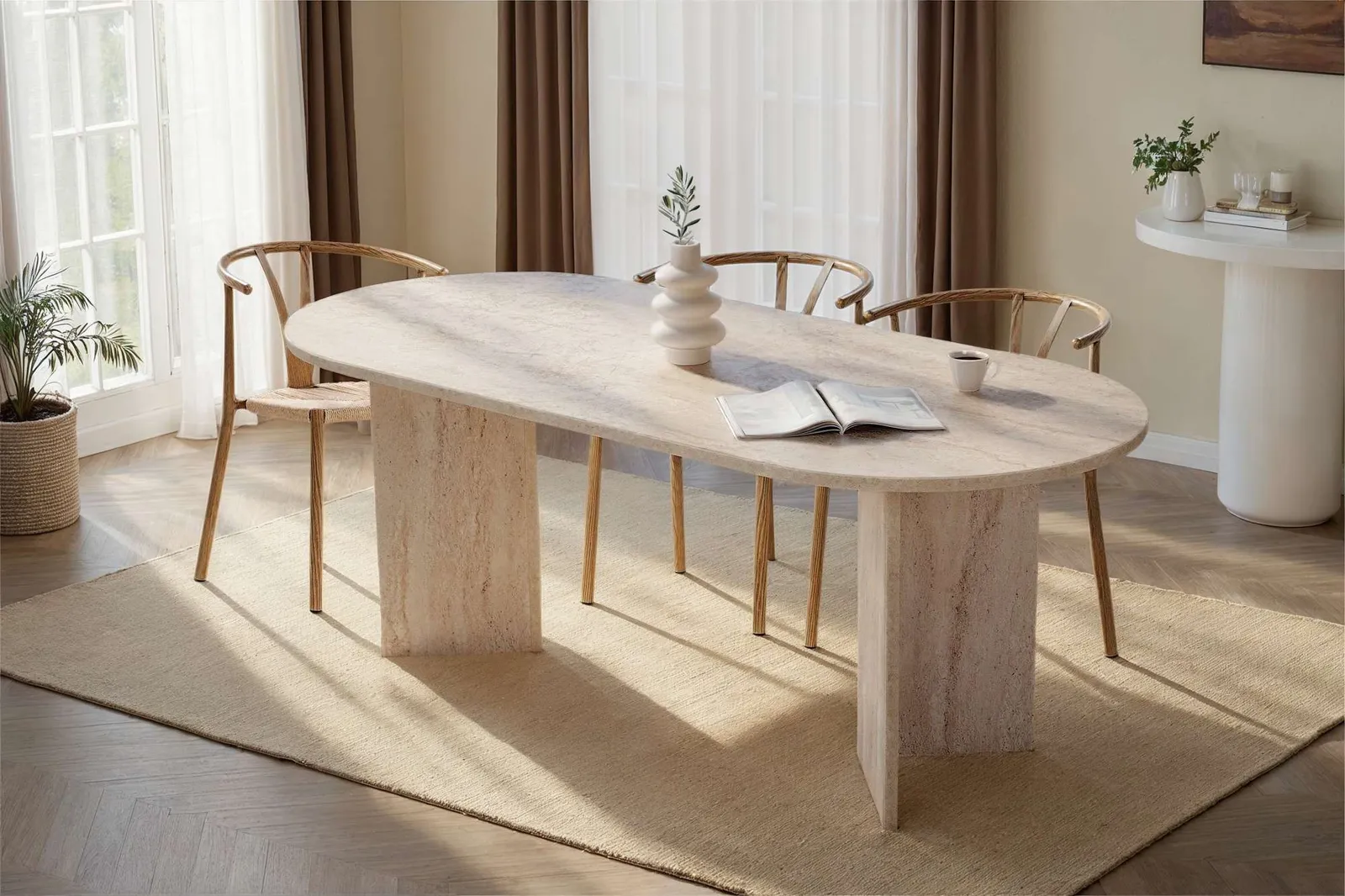 Esstisch Sabella aus Holz, 200×90×75 cm - Image 2