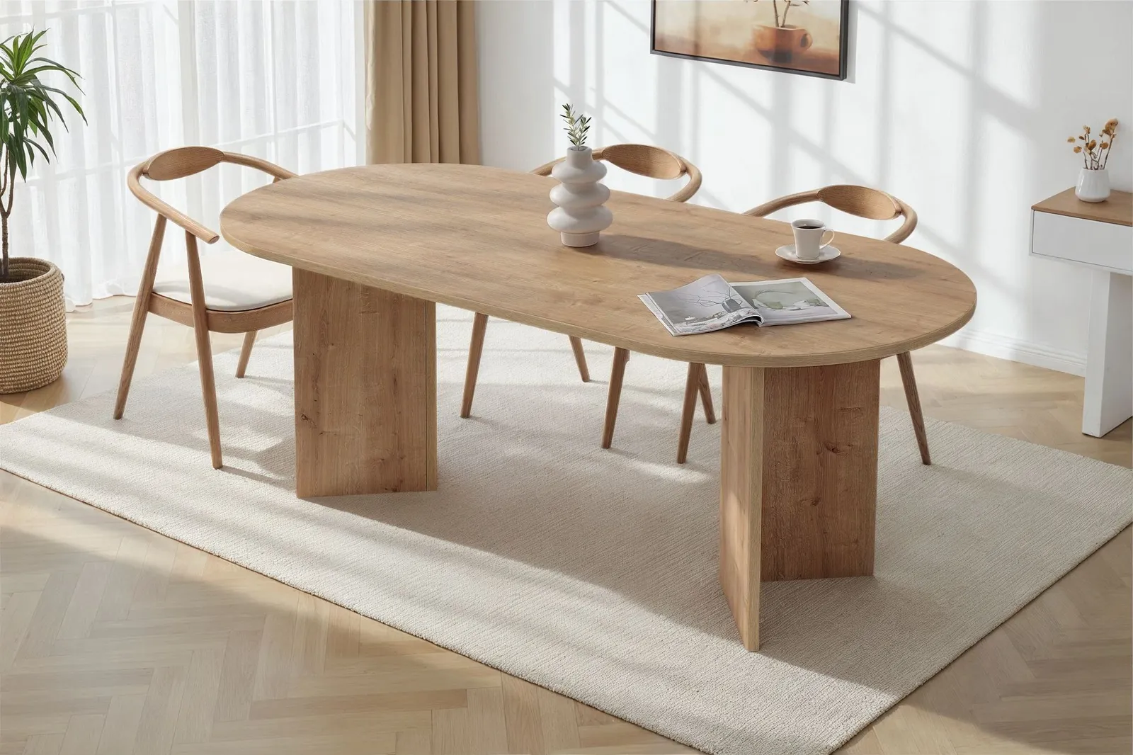 Esstisch Sabella aus Holz, 200×90×75 cm - Image 22