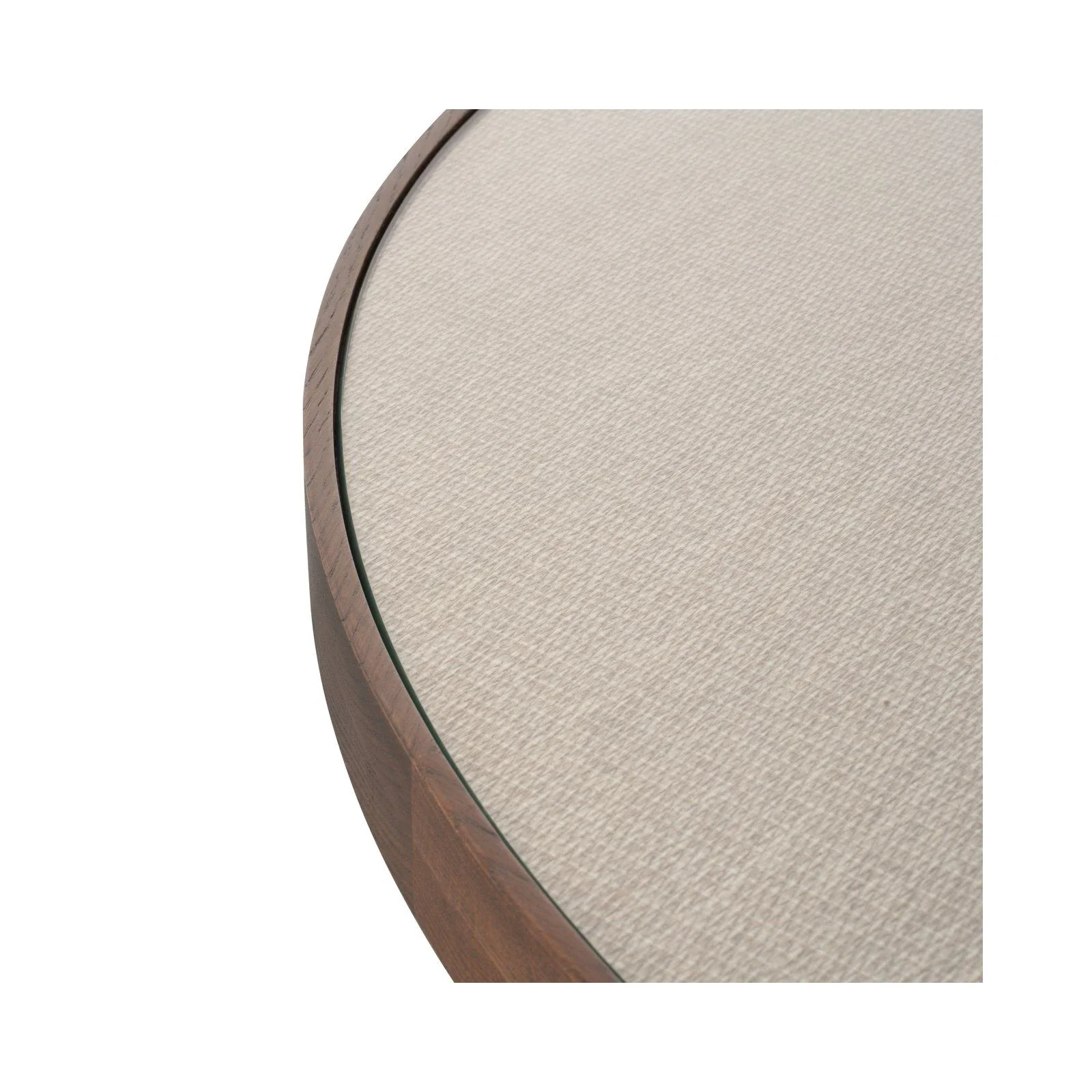 Esstisch Willox in braun (mit Glas), 130x130x76 cm - Image 5