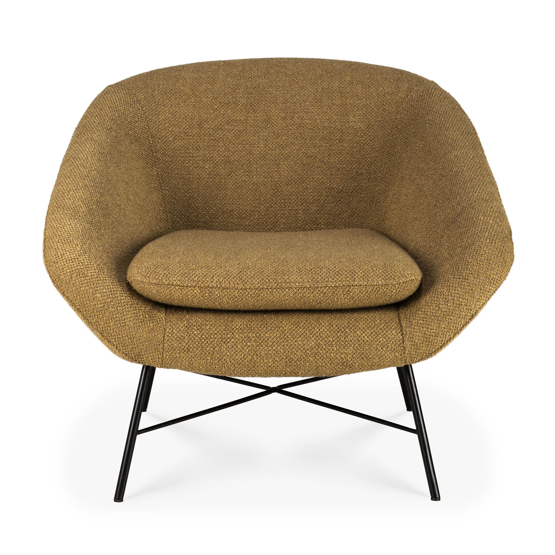 Barrow Loungestuhl - Ingwer Stoff - 81 x 79 x 71 cm - Image 4