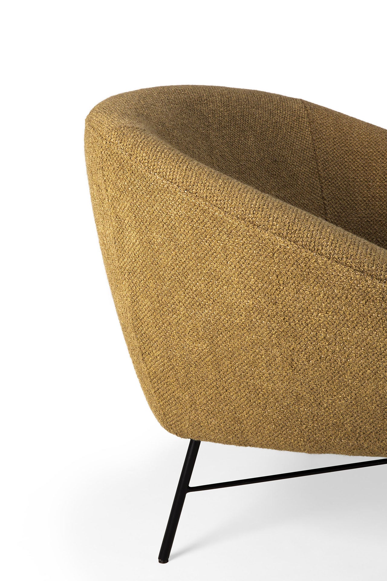 Barrow Loungestuhl - Ingwer Stoff - 81 x 79 x 71 cm - Image 6