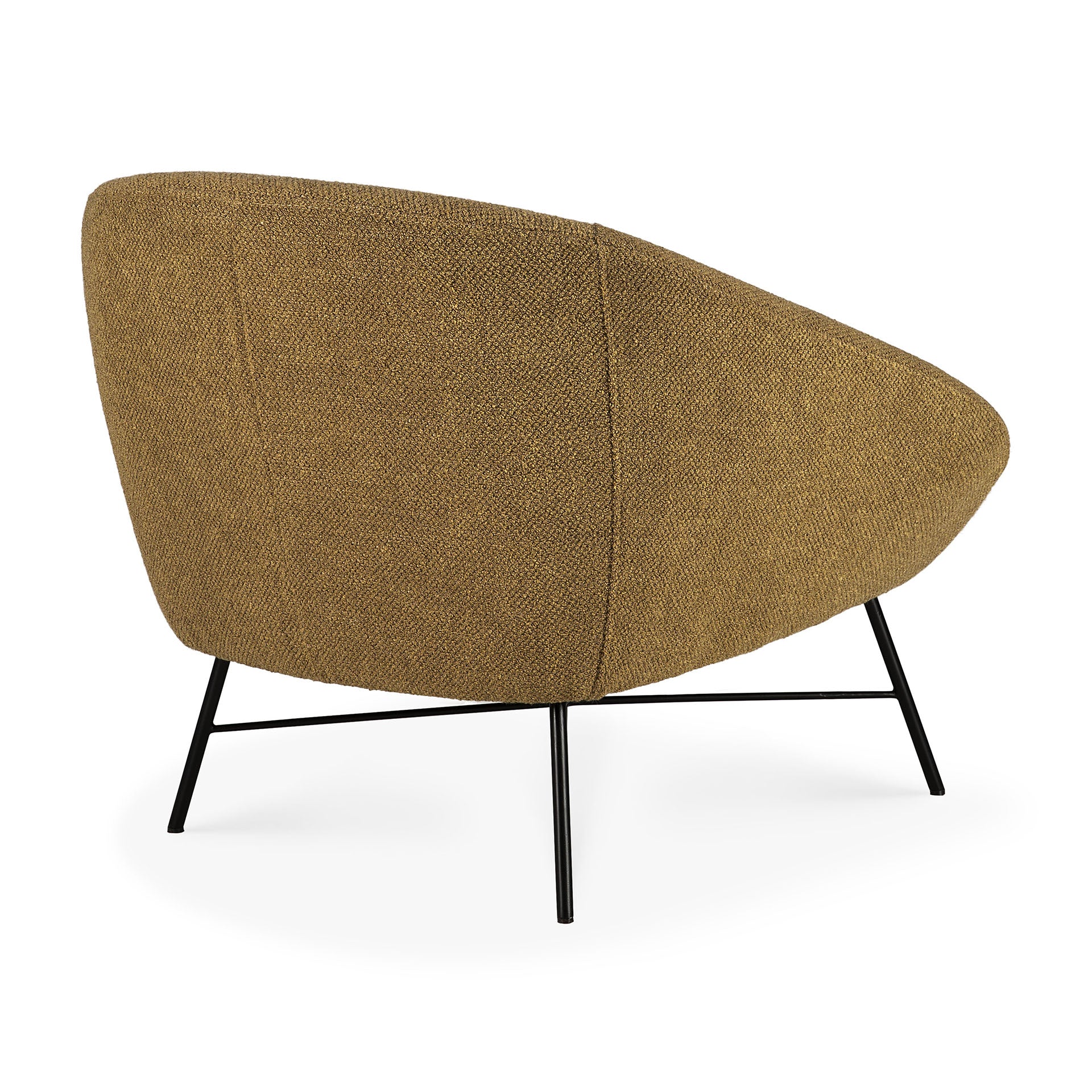 Barrow Loungestuhl - Ingwer Stoff - 81 x 79 x 71 cm - Image 8