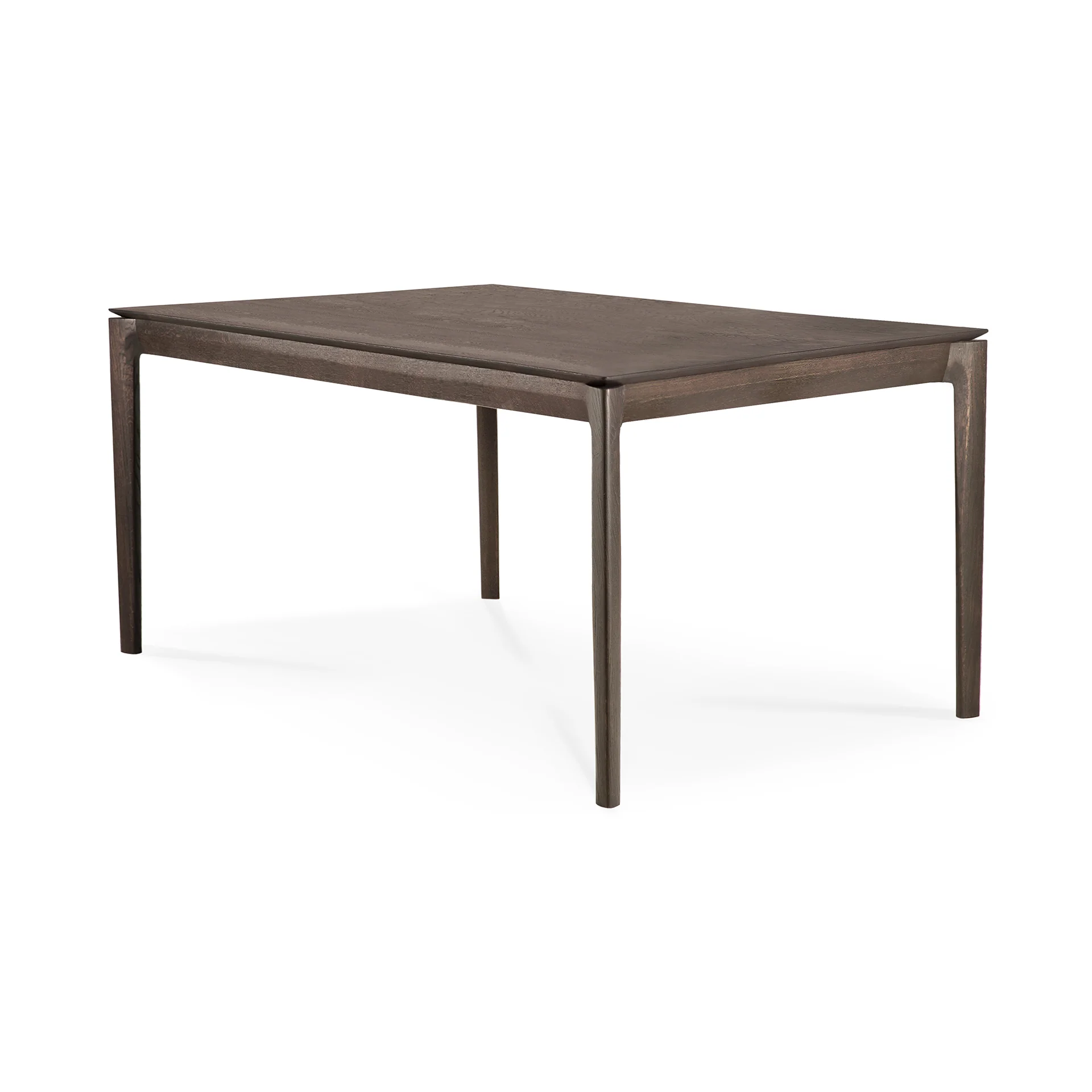 Bok Esstisch - lackierte Eiche - braun - rechteckig - 140 x 80 x 76 cm