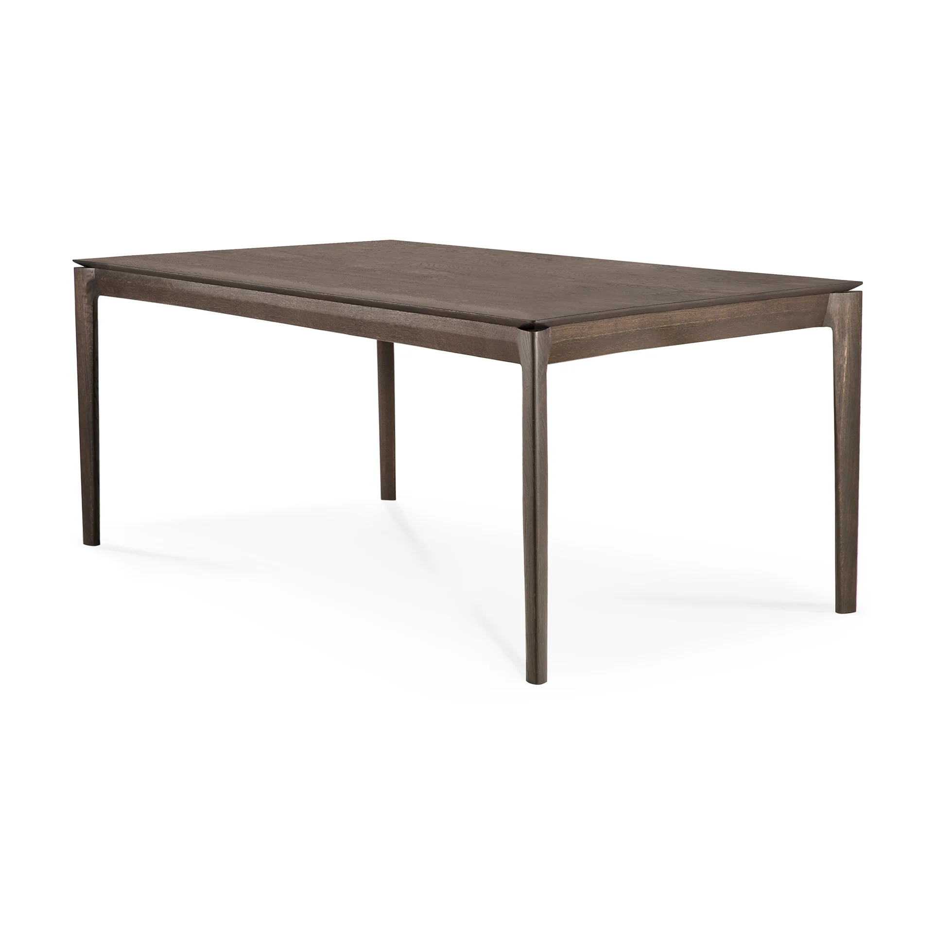 Bok Esstisch - lackierte Eiche - braun - rechteckig - 160 x 80 x 76 cm