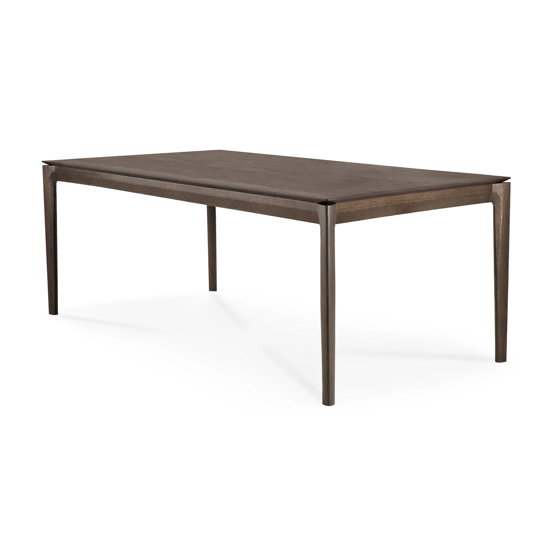 Bok Esstisch - lackierte Eiche - braun - rechteckig - 180 x 90 x 76 cm