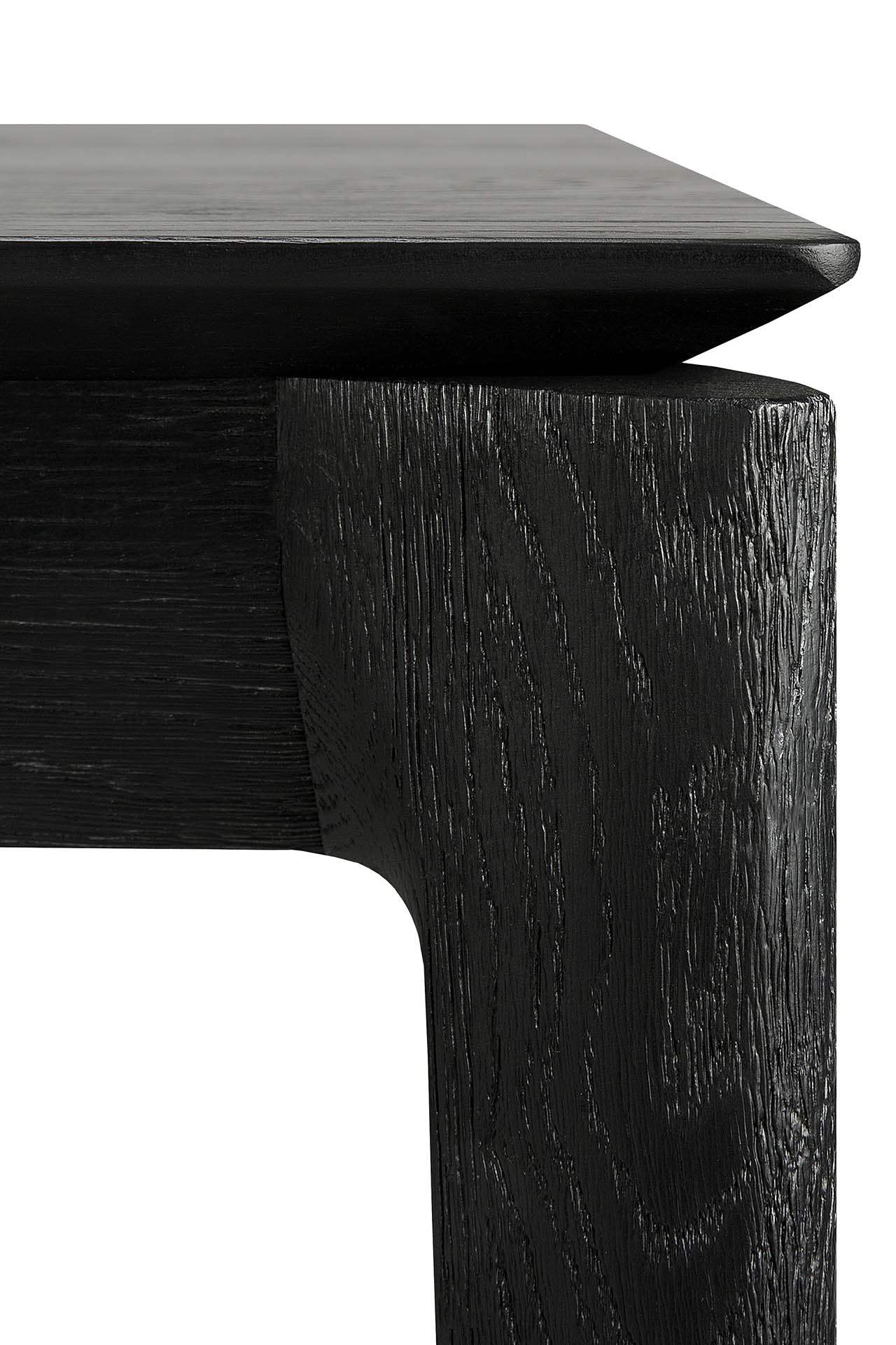 Bok Esstisch - lackierte Eiche - schwarz - rechteckig - 240 x 100 x 76 cm - Image 2