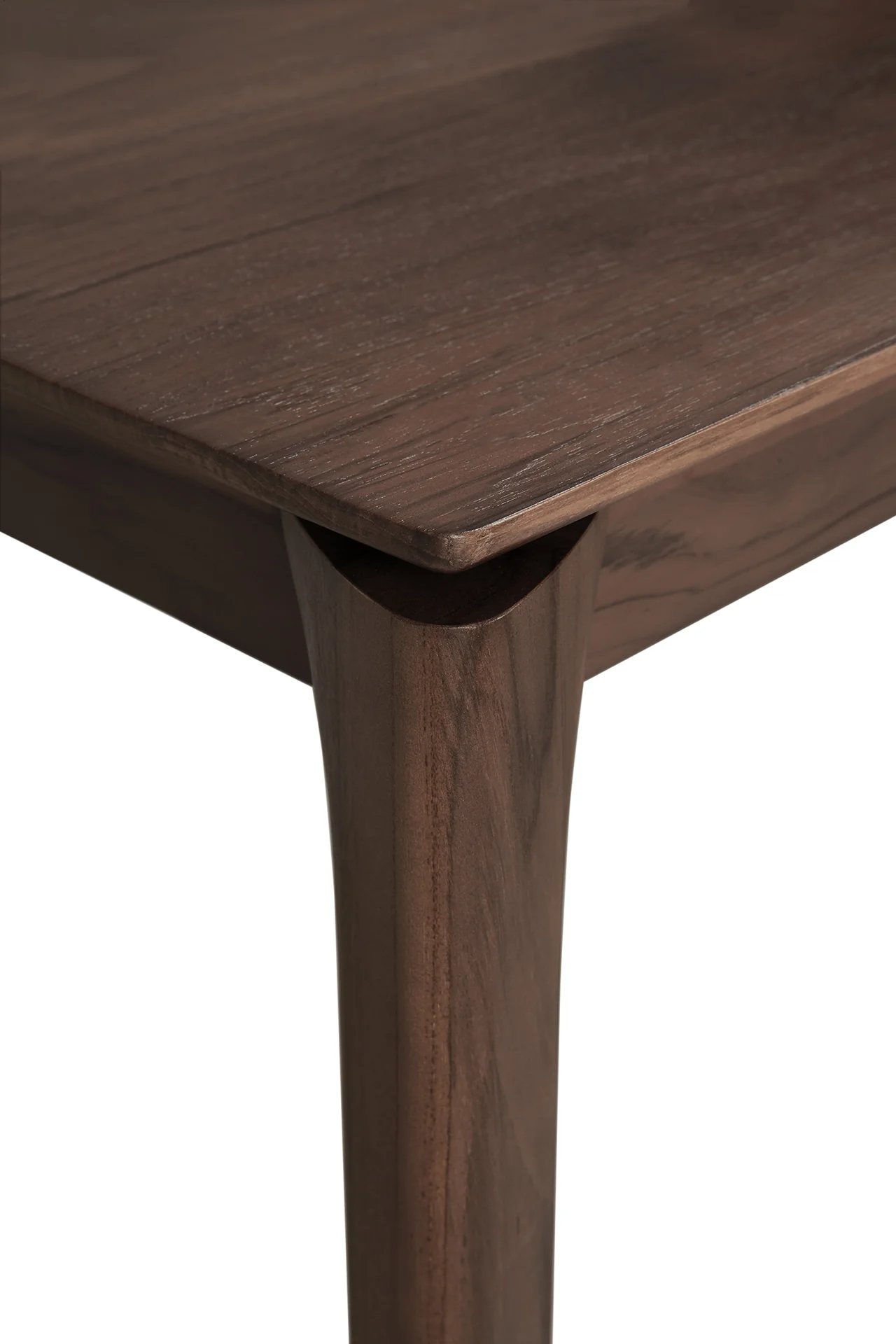 Bok Esstisch - lackiertes Teak - braun - rechteckig - 160 x 80 x 76 cm - Image 8