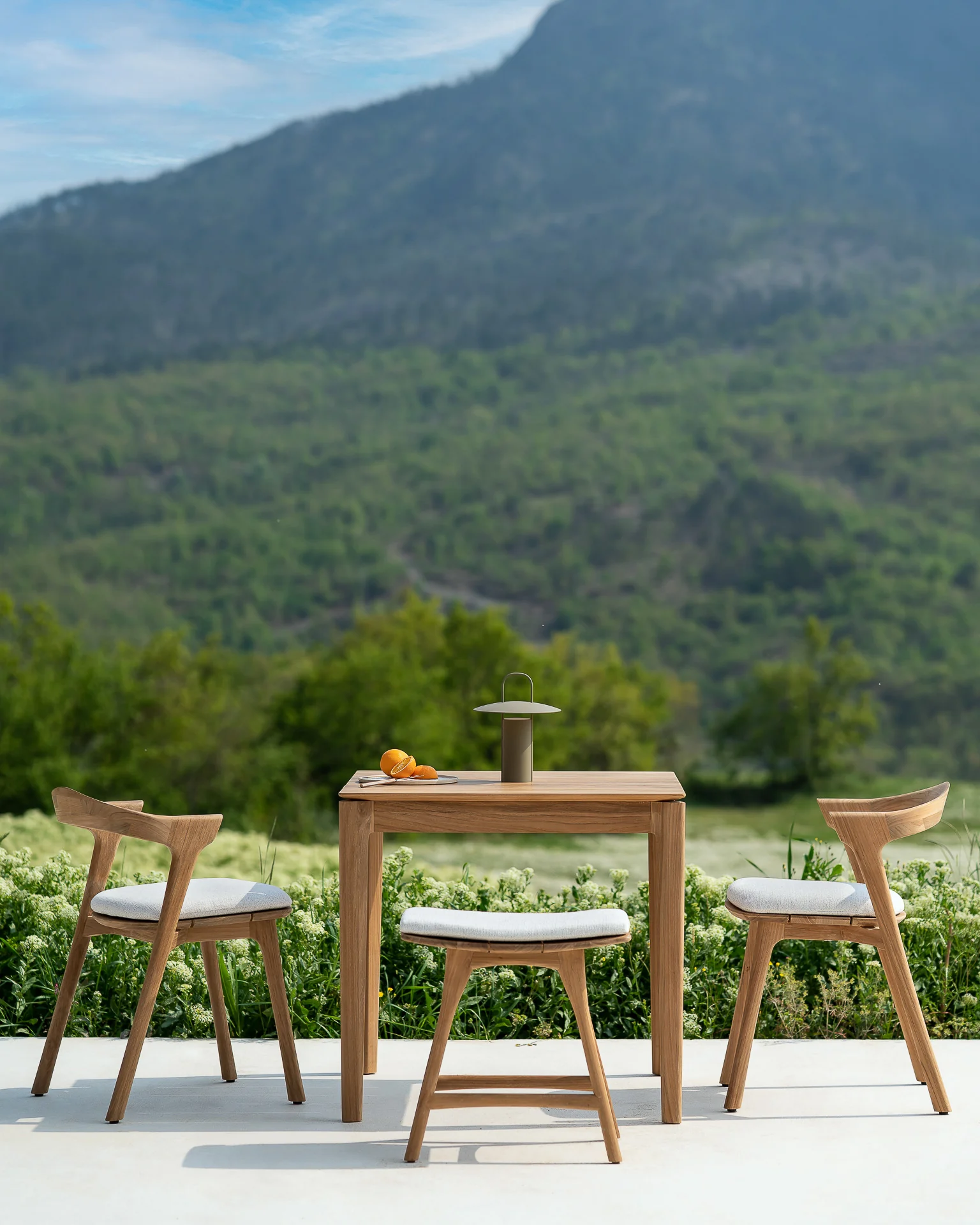 Bok Gartentisch - Teak - quadratisch - 80 x 80 x 76 cm - Image 2
