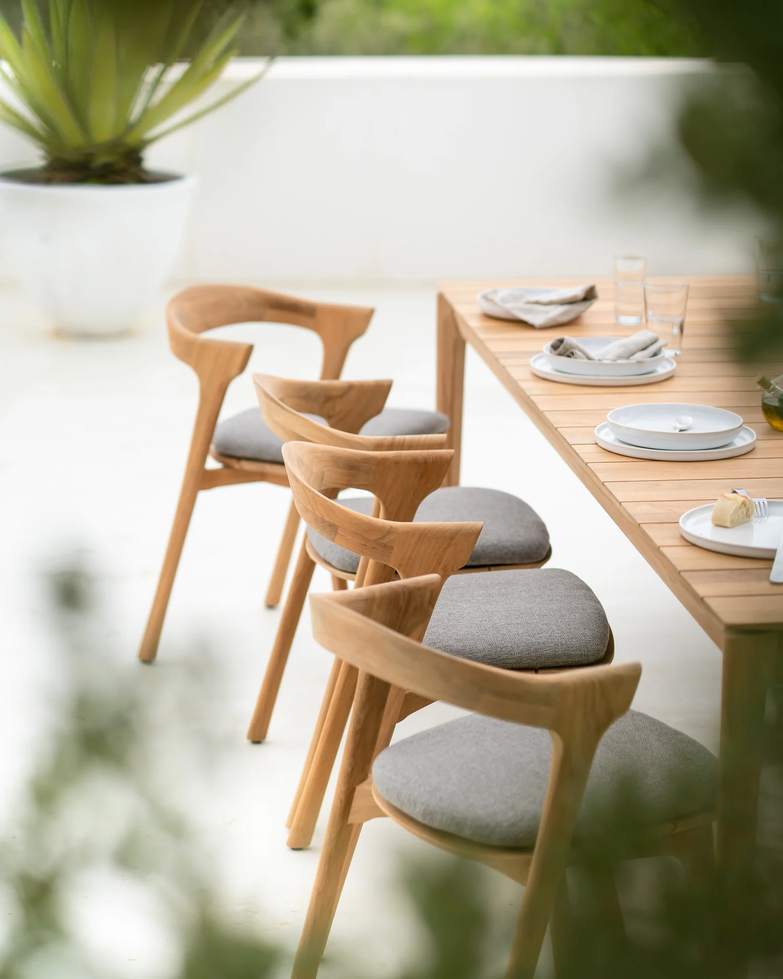 Bok Gartentisch - Teak - rechteckig - 250 x 100 x 76 cm - Image 3