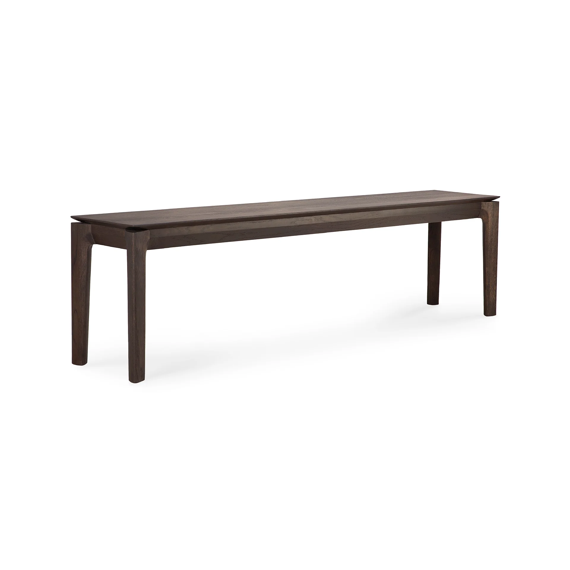 Bok Sitzbank - lackierte Eiche - braun - 166 x 35 x 46 cm