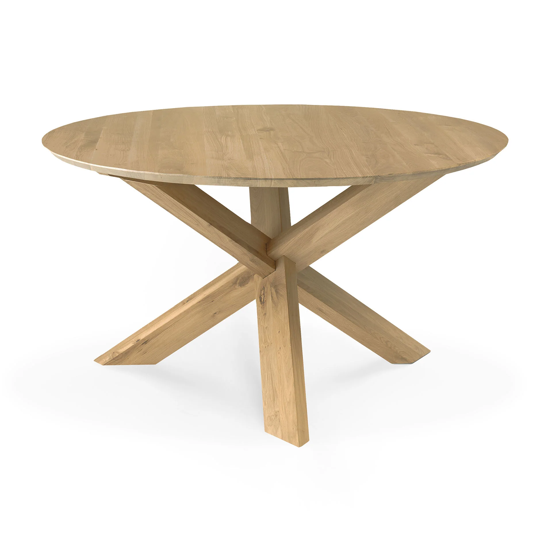 Circle Esstisch - lackierte Eiche - rund - 136 x 136 x 76 cm