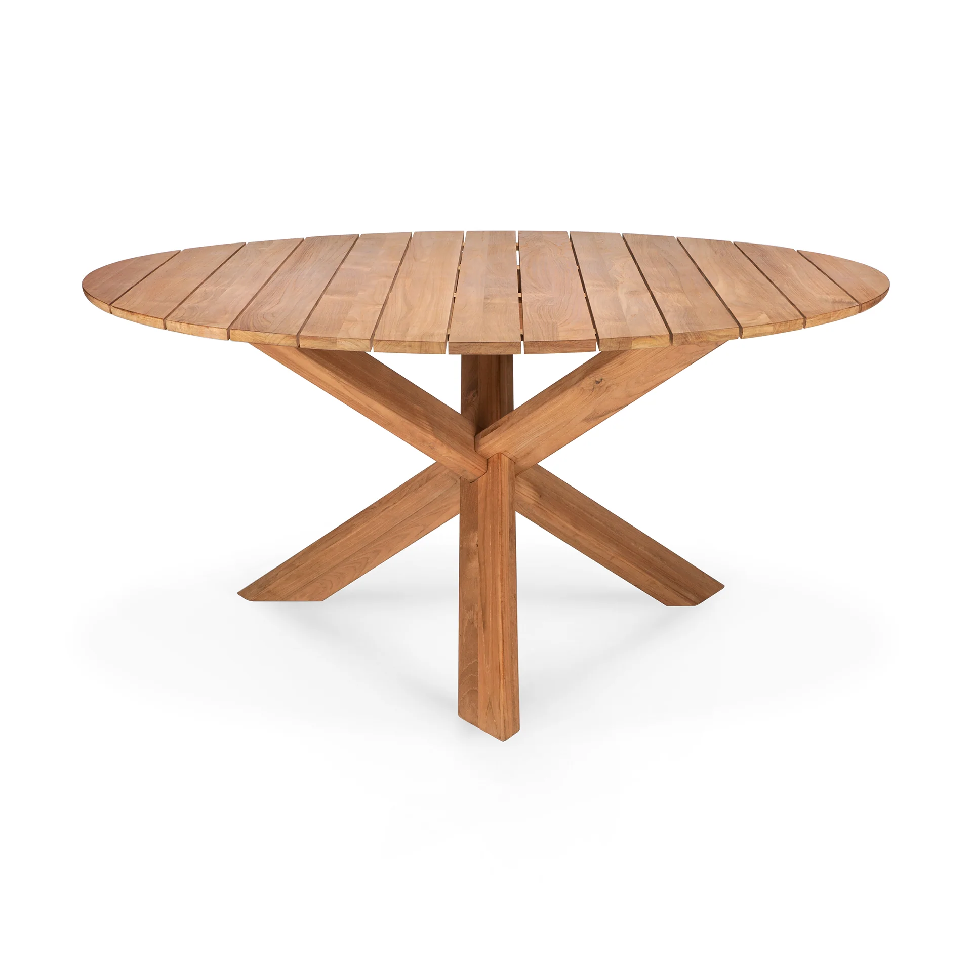 Circle Gartentisch - Teak - rund - 136 x 136 x 76 cm