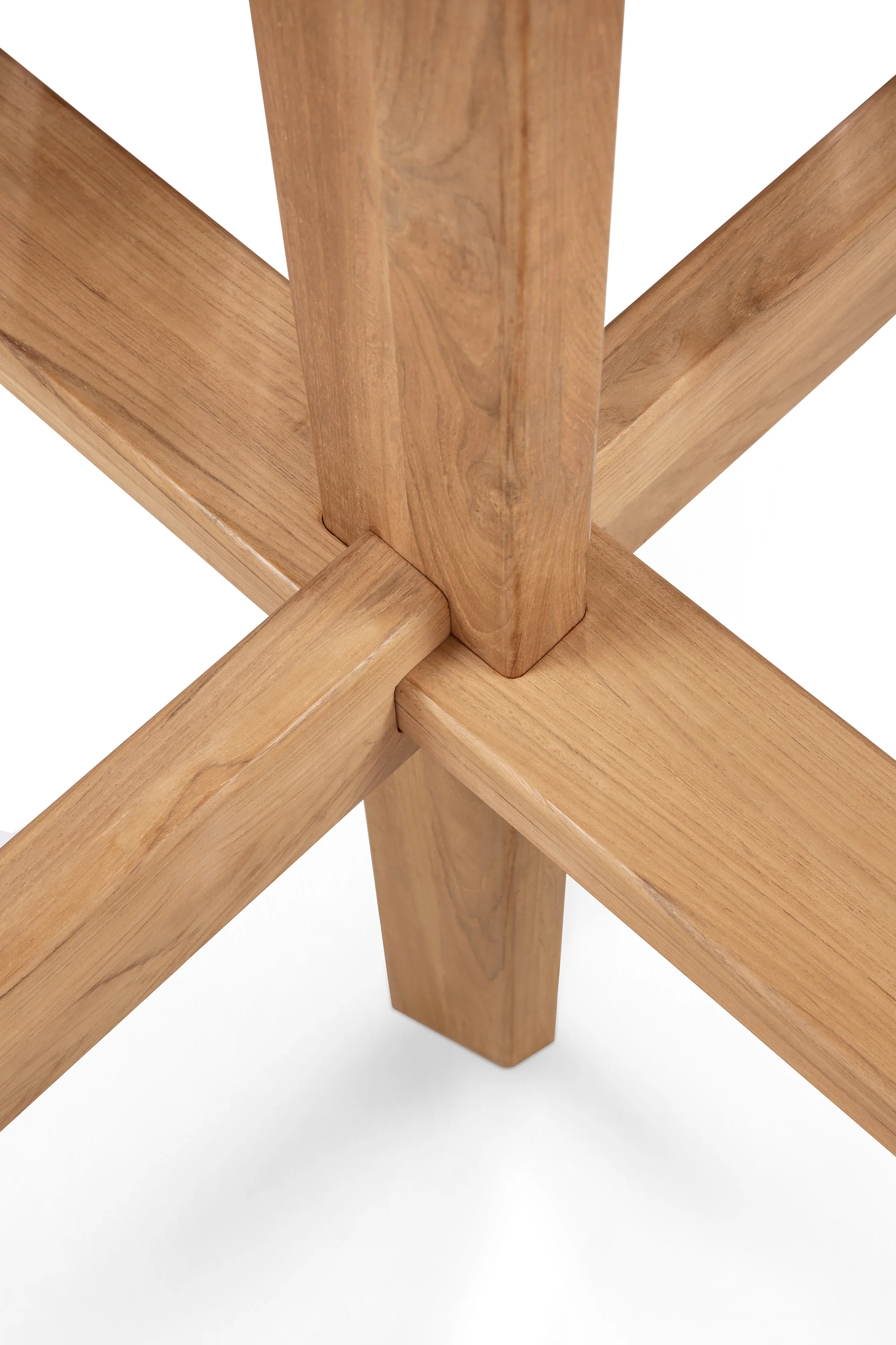 Circle Gartentisch - Teak - rund - 163 x 163 x 76 cm - Image 3
