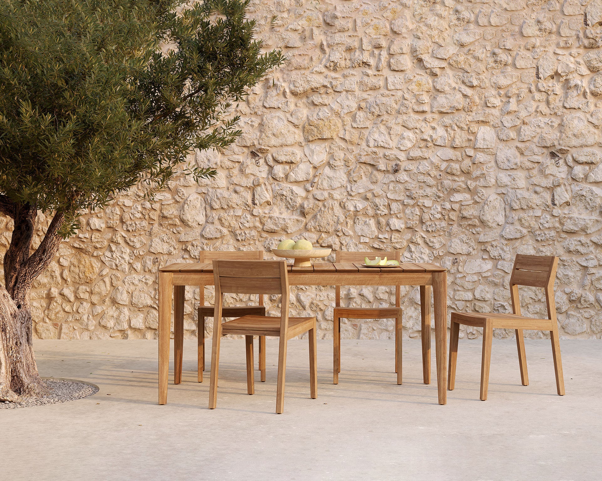EX1 Gartenstuhl - Teak - 43 x 56 x 83 cm - Image 3
