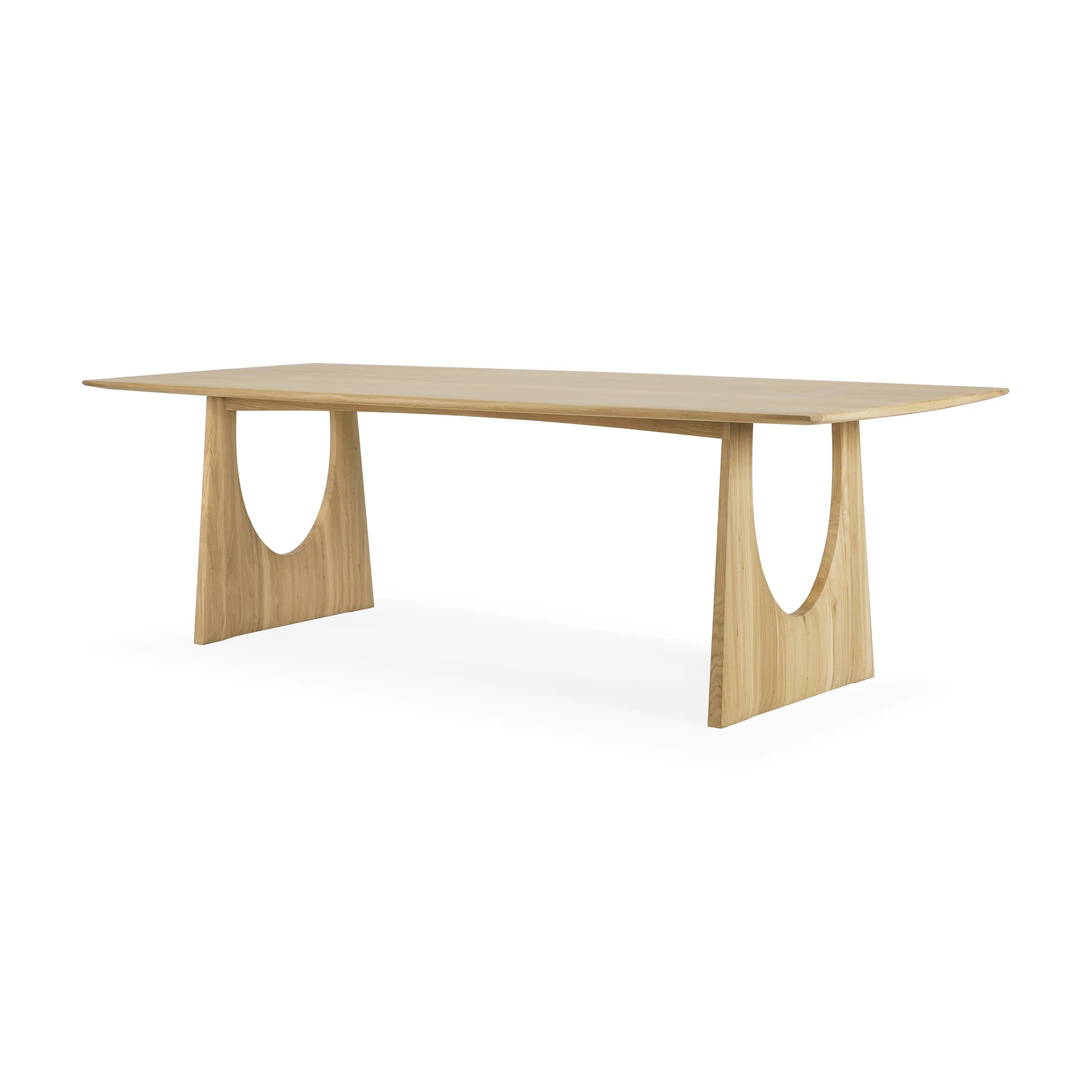 Geometric Esstisch - Eiche - rechteckig - 250 x 100 x 76 cm