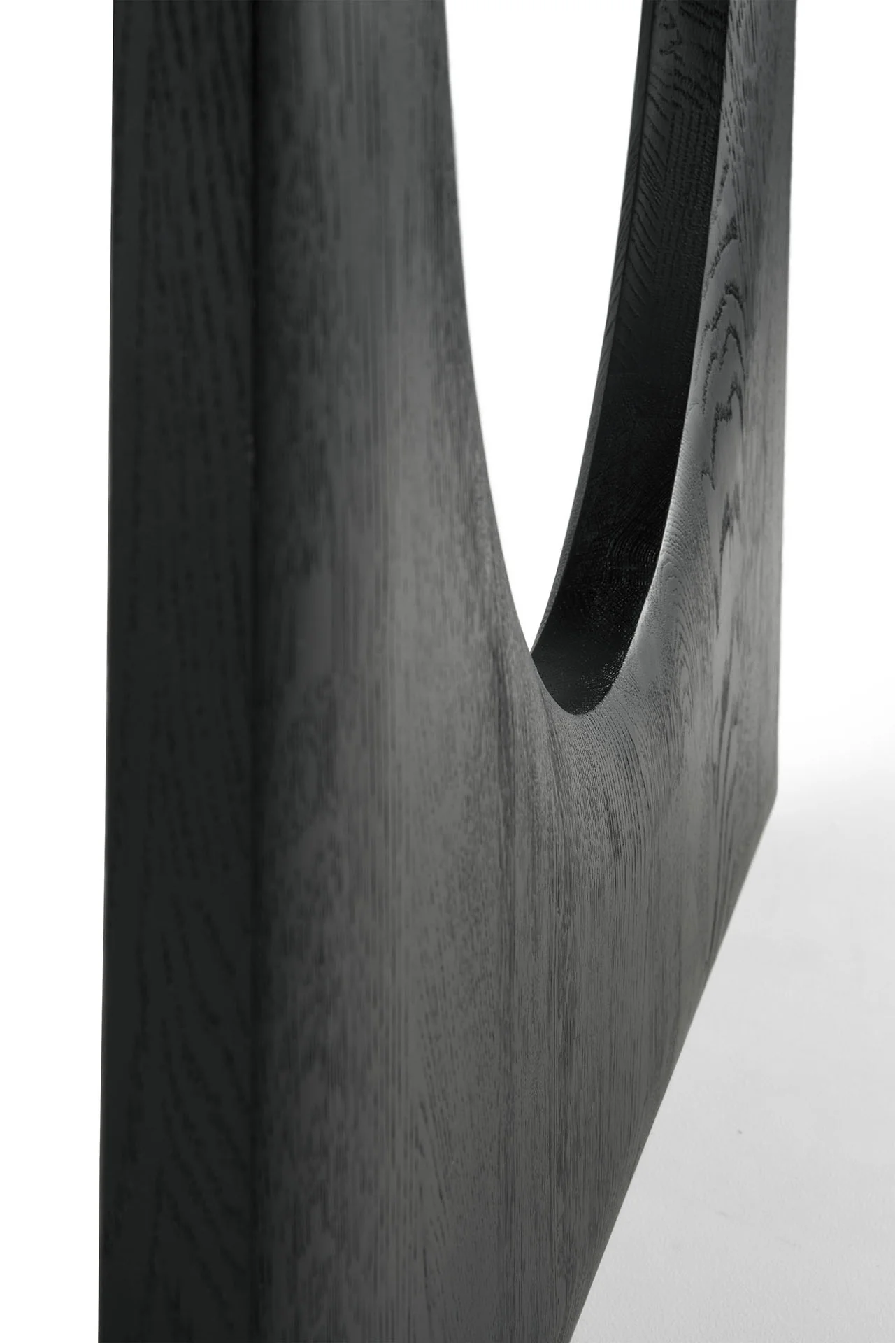 Geometric Esstisch - lackierte Eiche - schwarz - rechteckig - 220 x 100 x 76 cm - Image 6