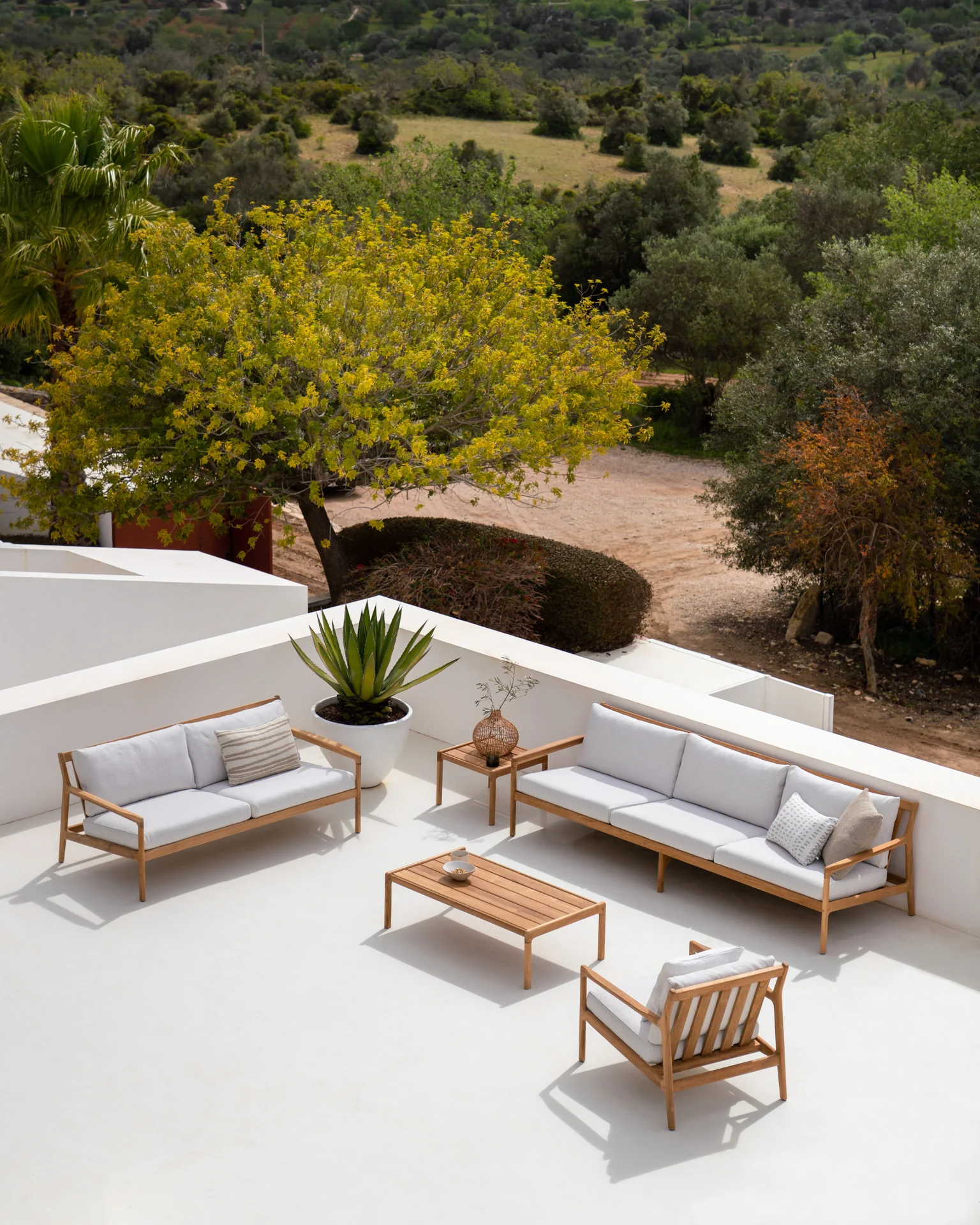 Jack Garten-Couchtisch - Teak - rechteckig - 150 x 65 x 35 cm - Image 2