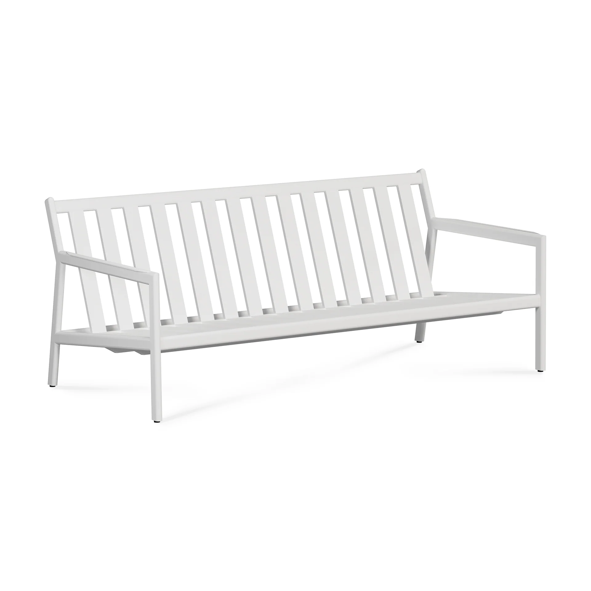 Jack Gartensofagestell - Aluminium - weiß - 2+ Sitzer - 178 x 89 x 74 cm